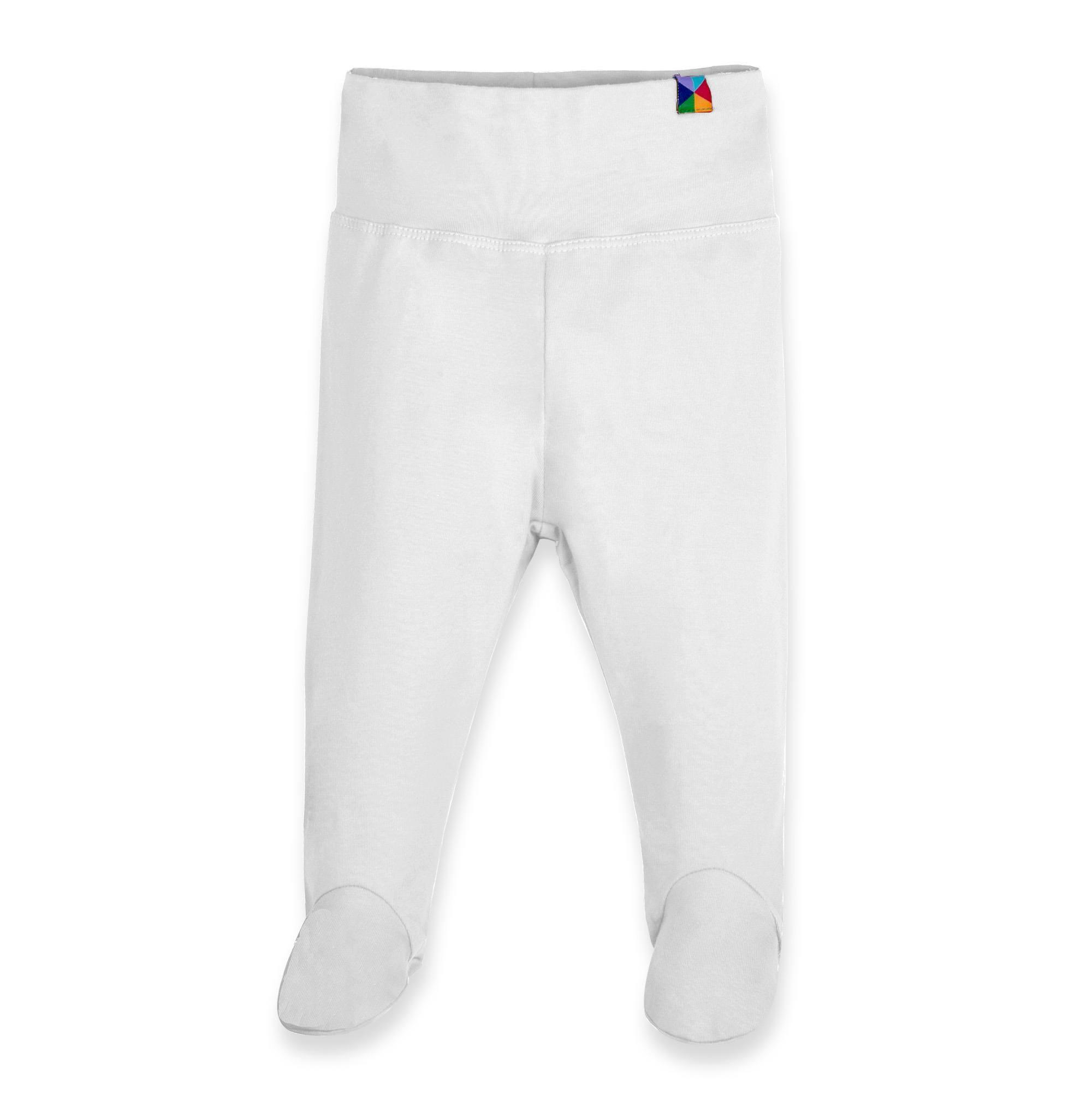 White jersey pants