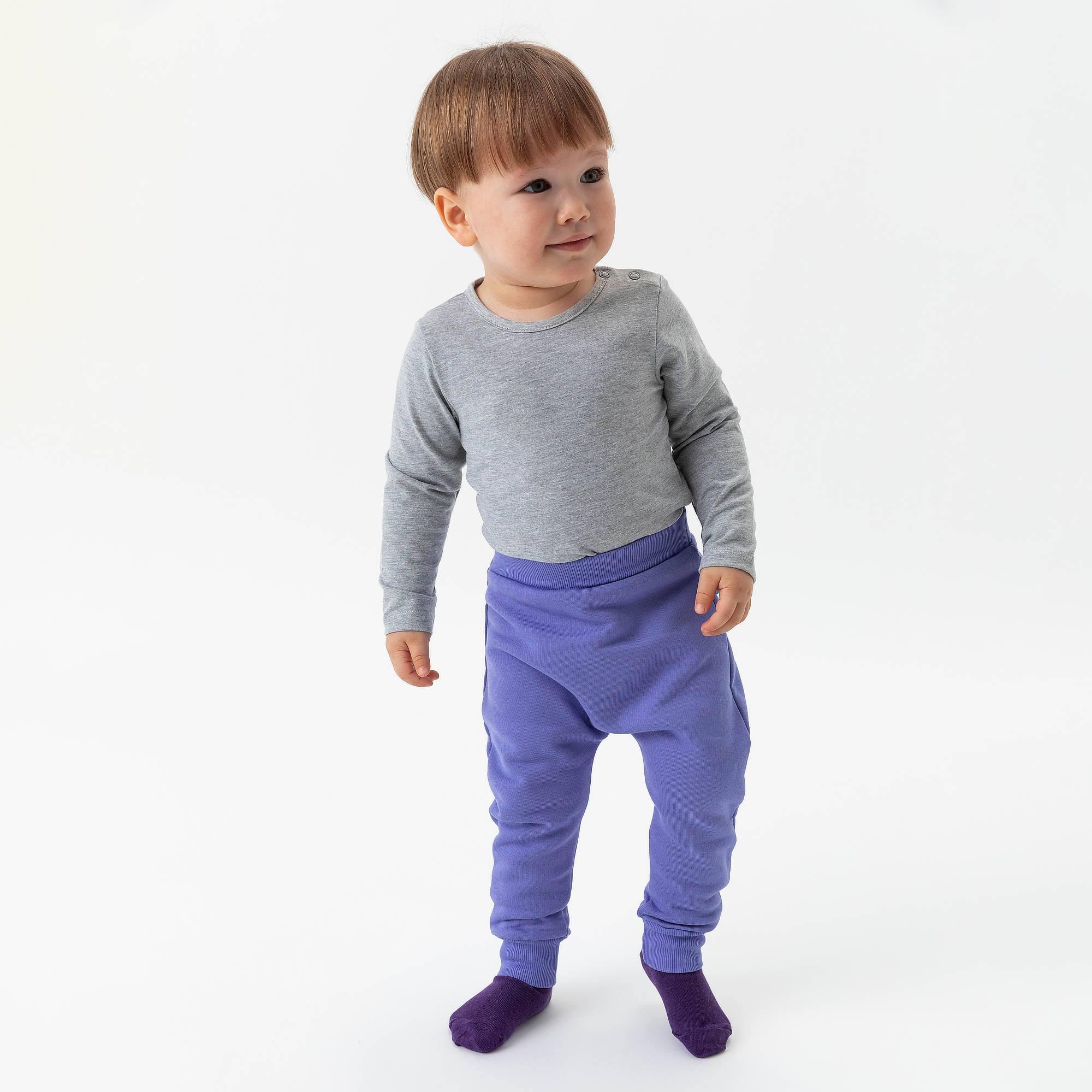 Very peri fleece-lined joggers Baby