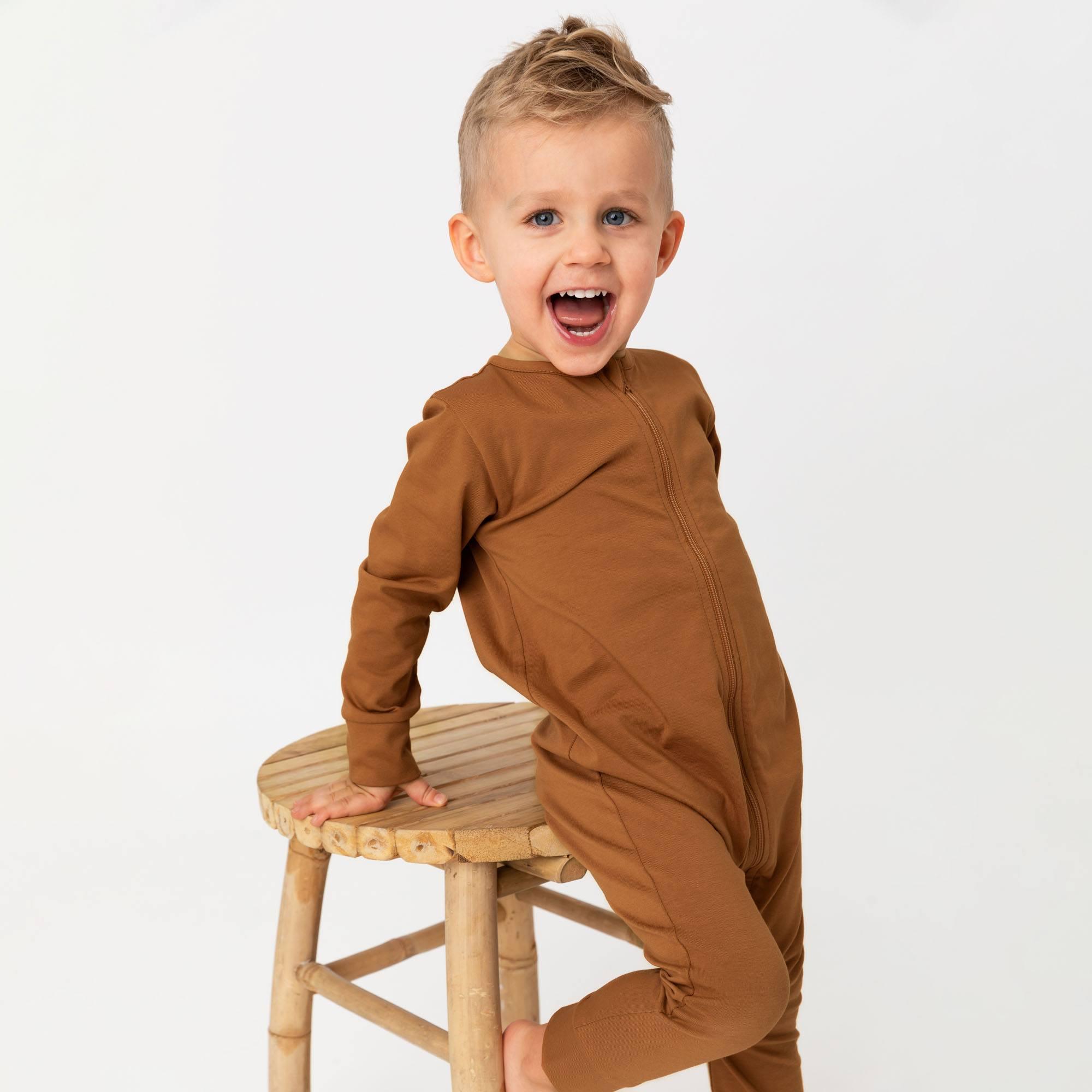 Caramel romper suit