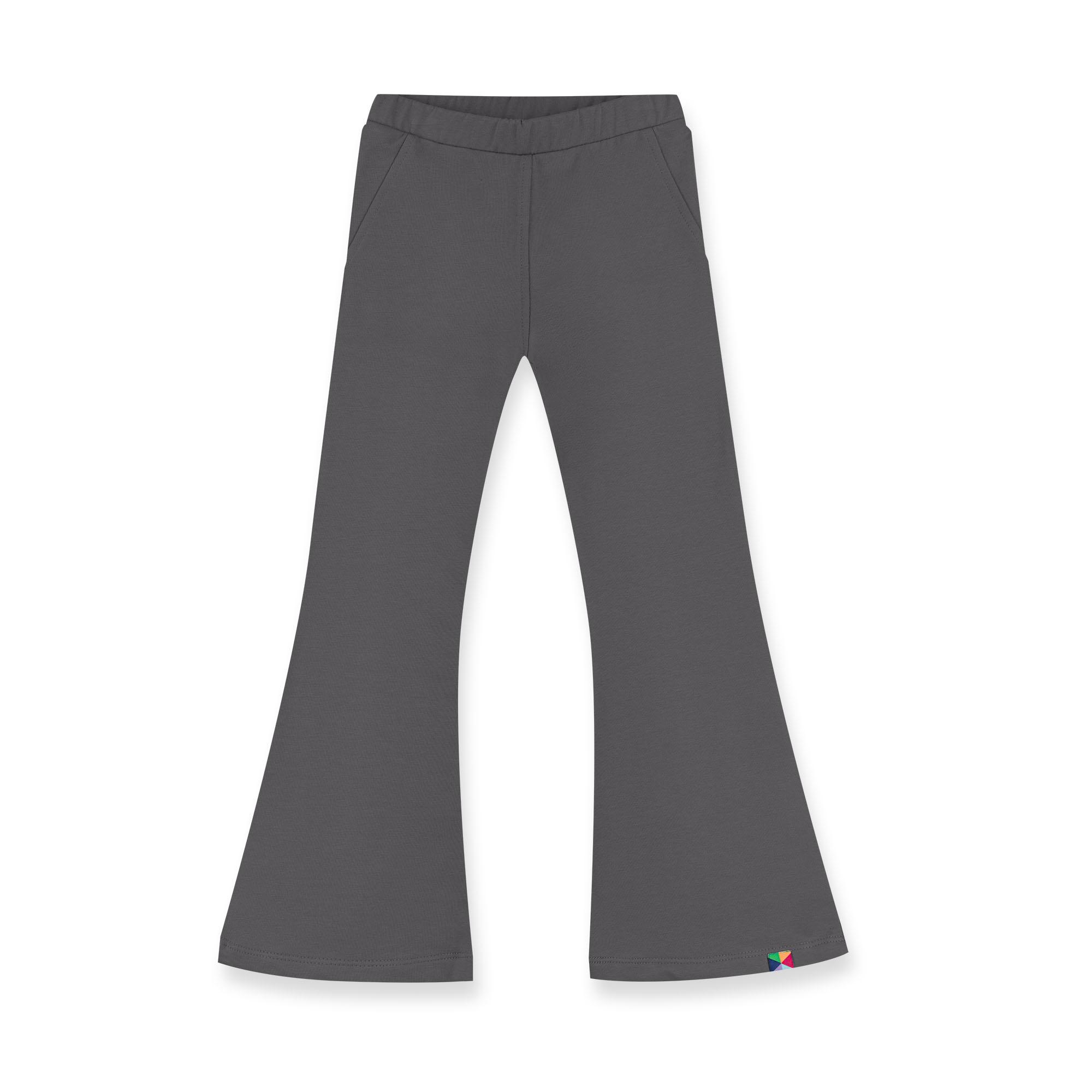 Graphite flared pants