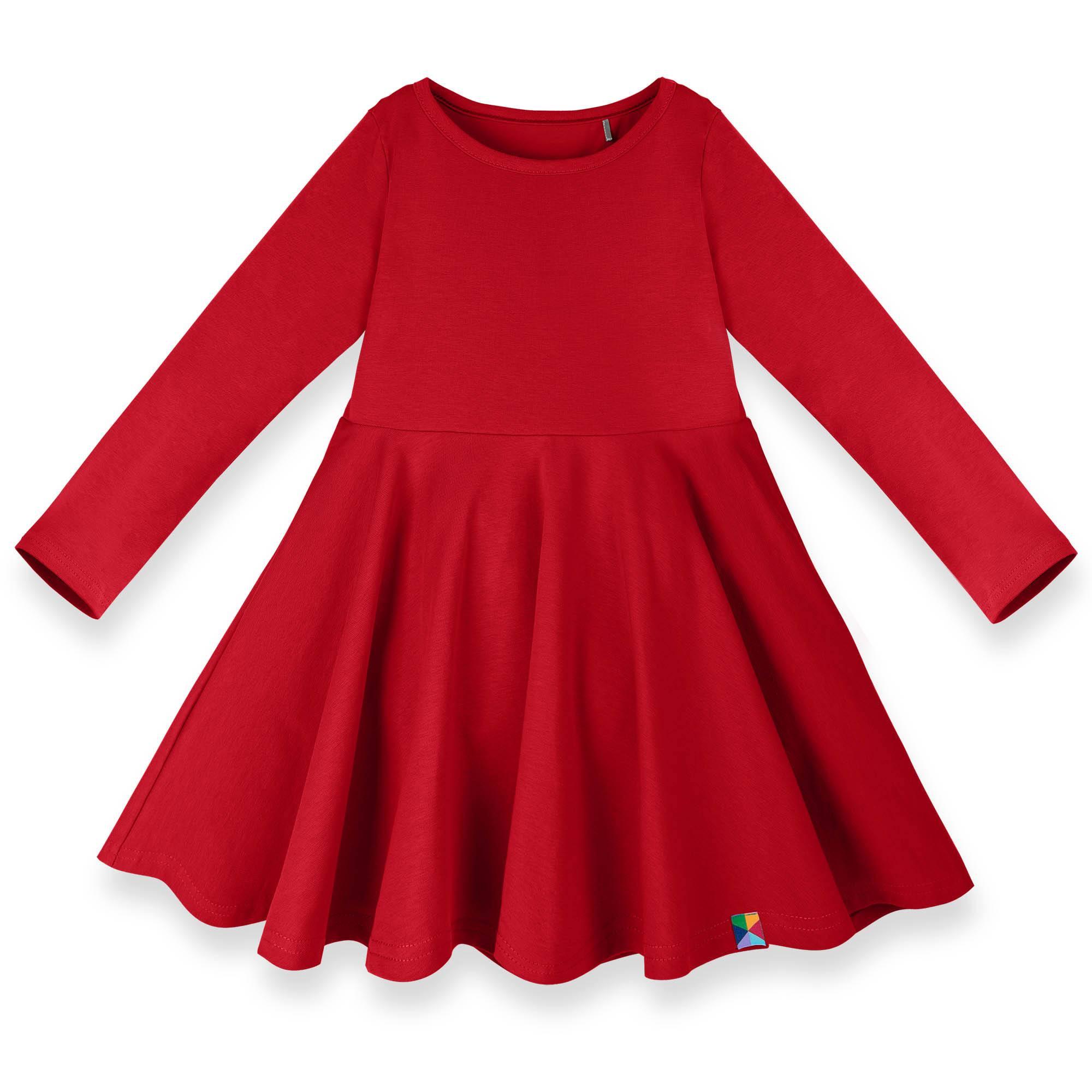 Red long sleeve dress Baby