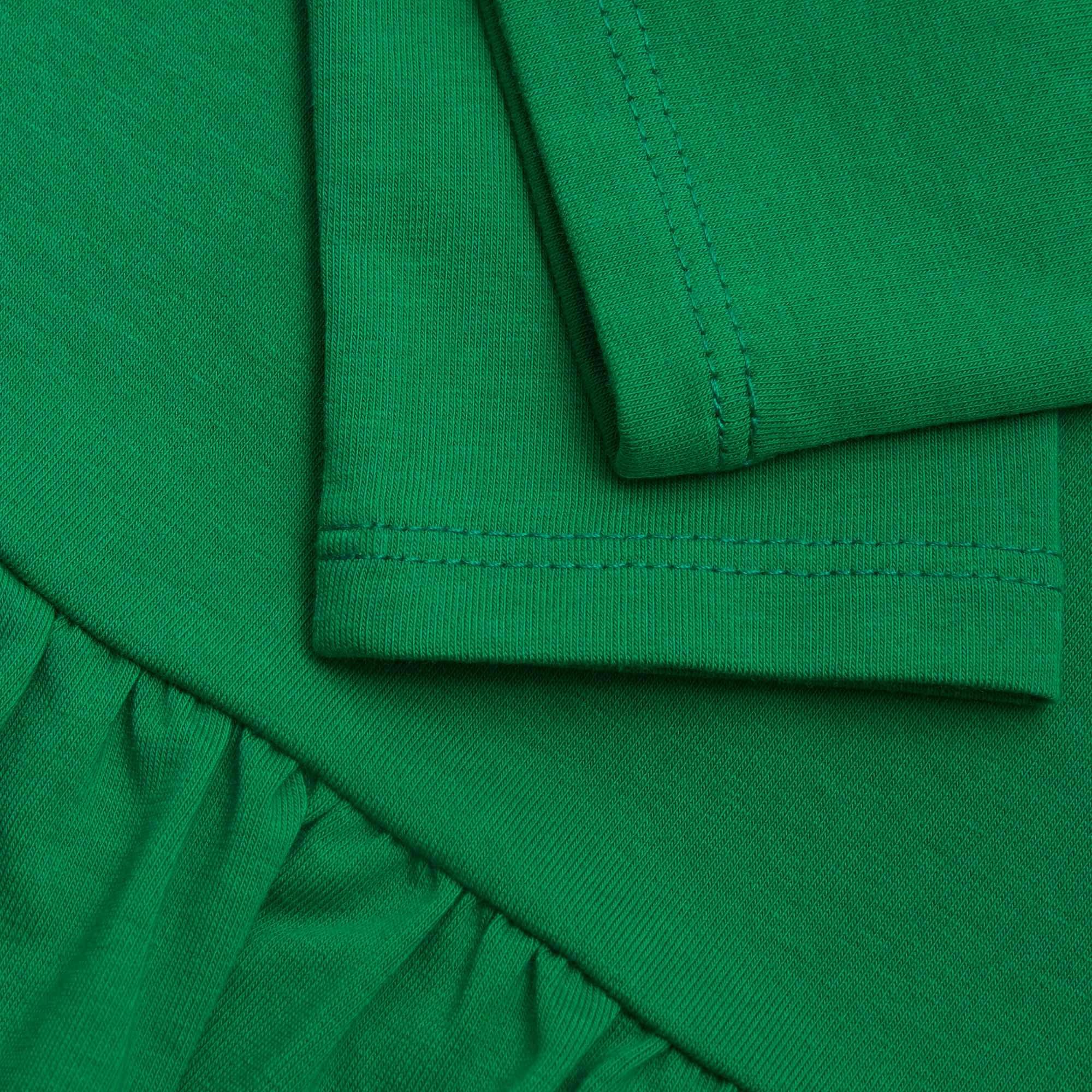 Green ruffle blouse Baby