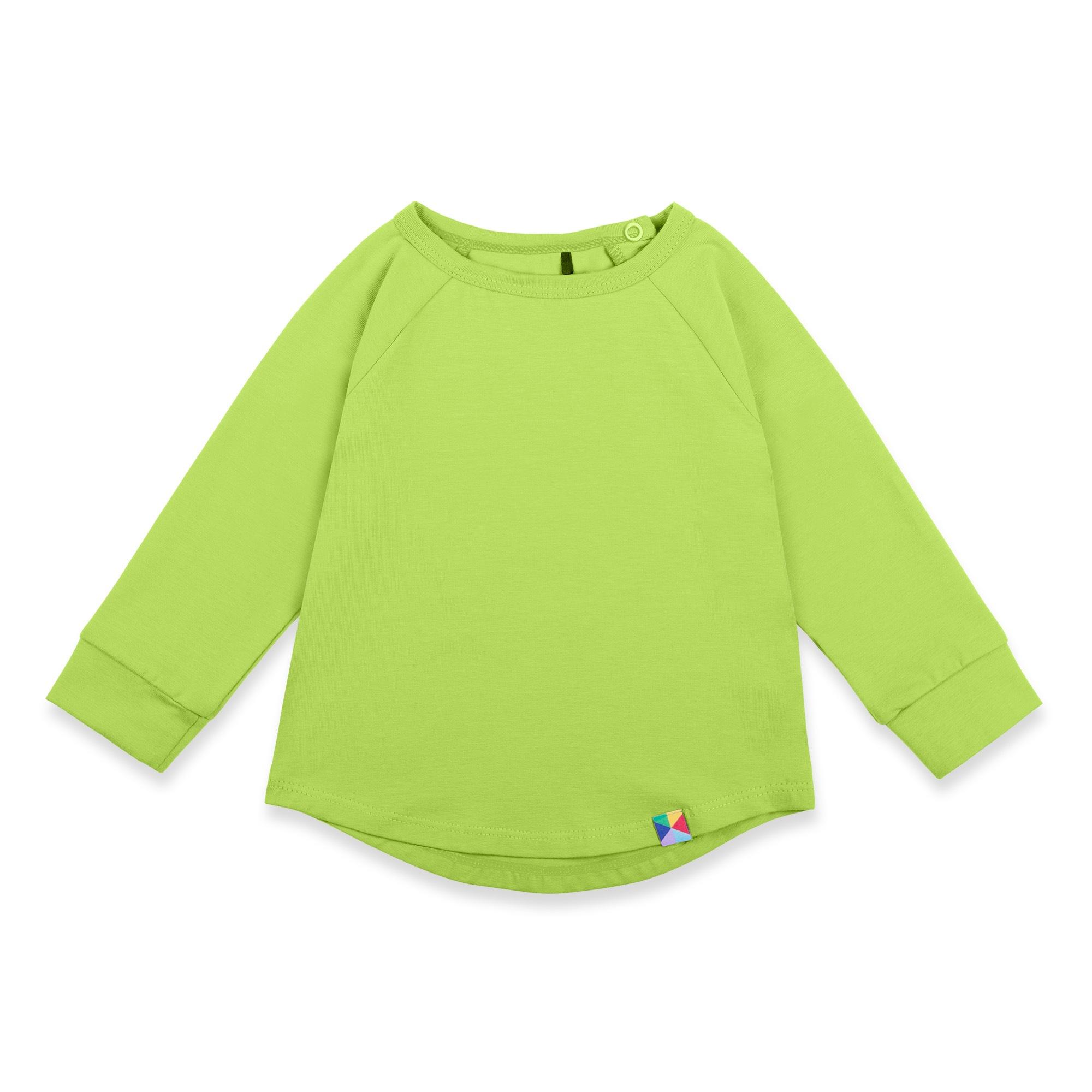 Lime green longe sleeve shirt Baby