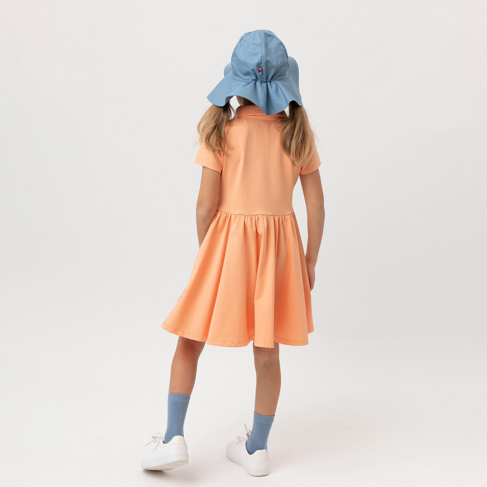 Apricot polo dress