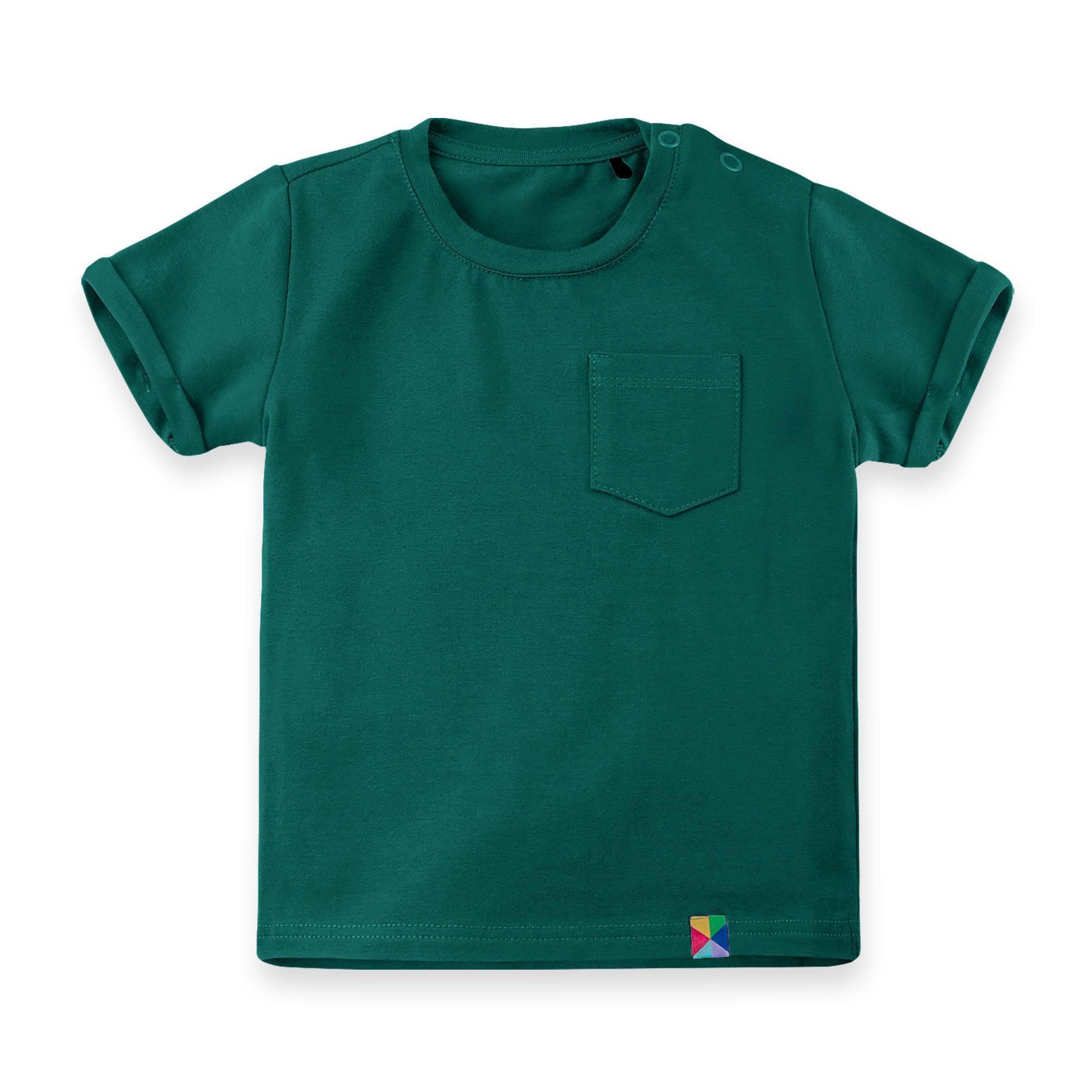 Bottle-green T-shirt Baby