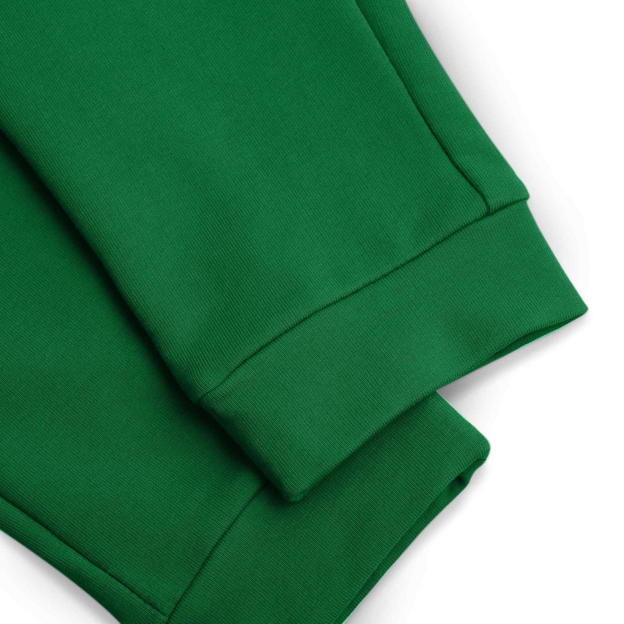 Green joggers with a back pocket