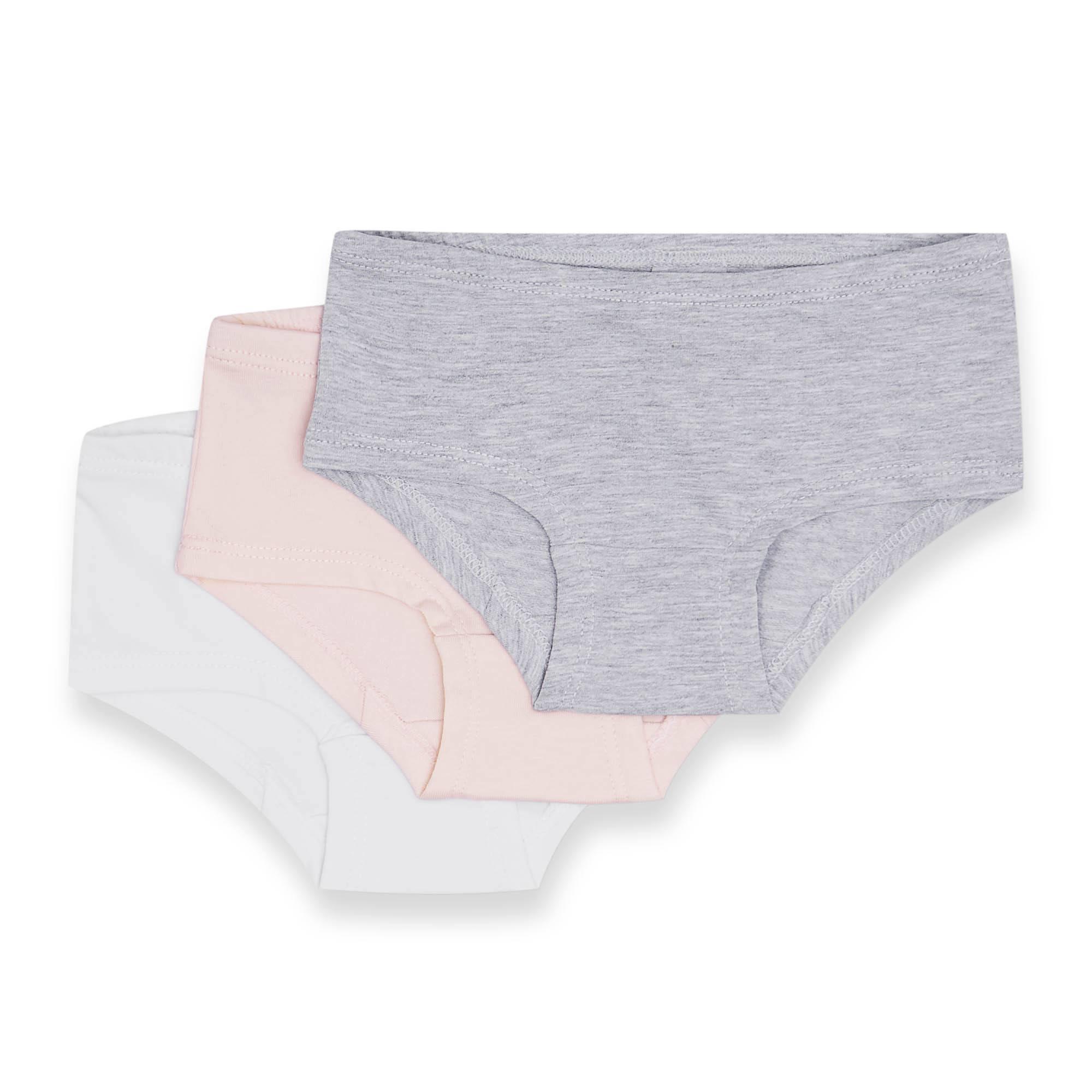 Grey melange panties