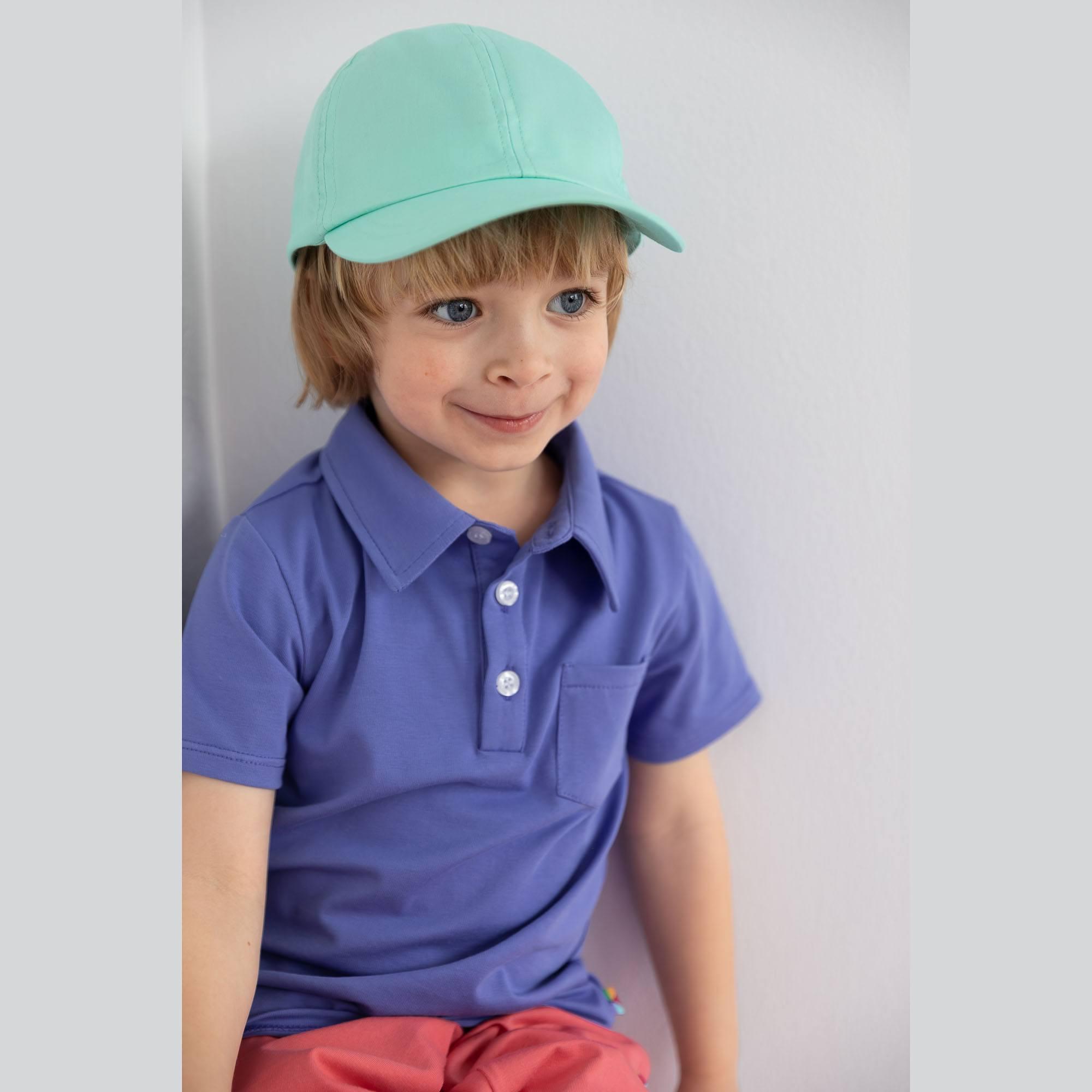 Very peri polo T-shirt