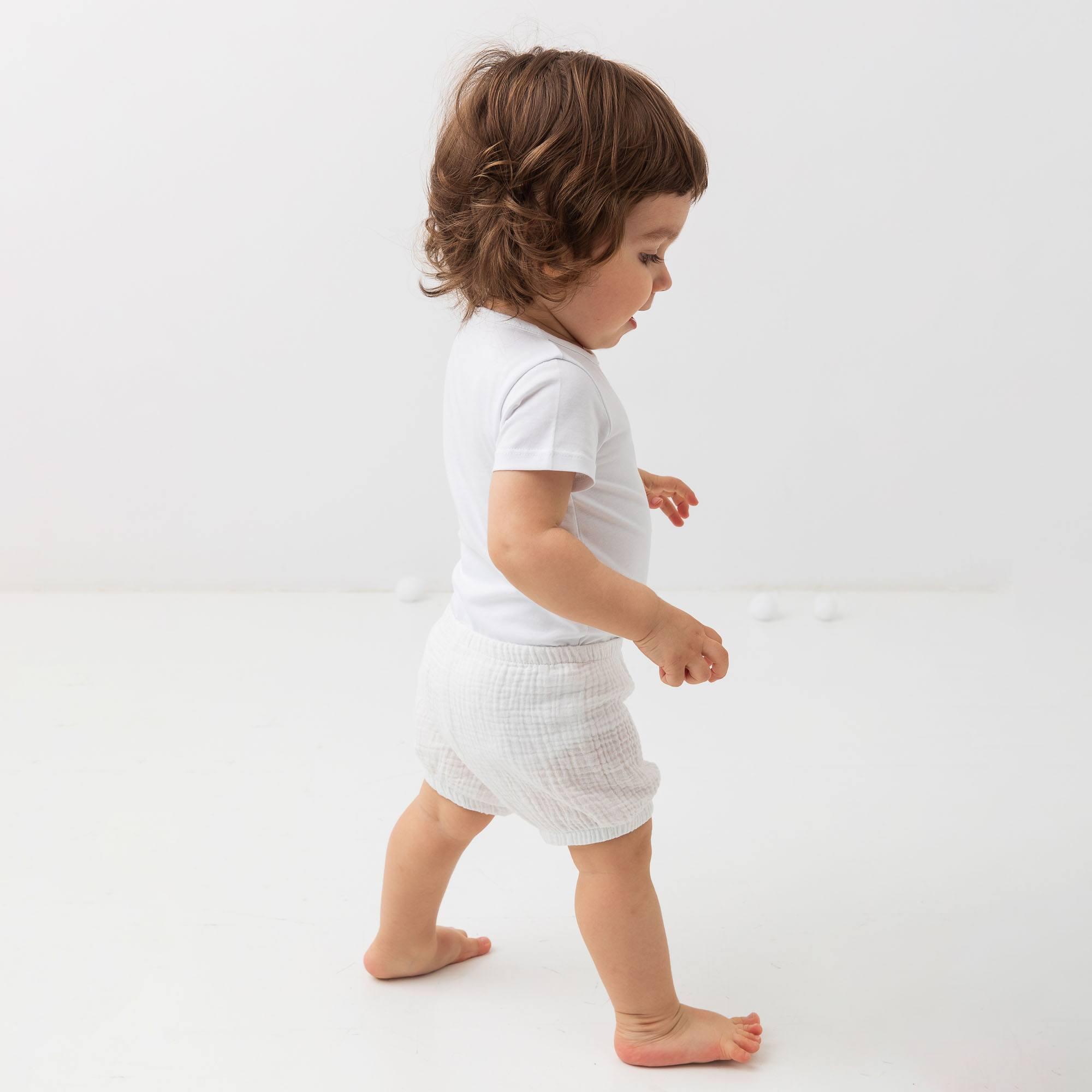 White muslin bloomers Baby