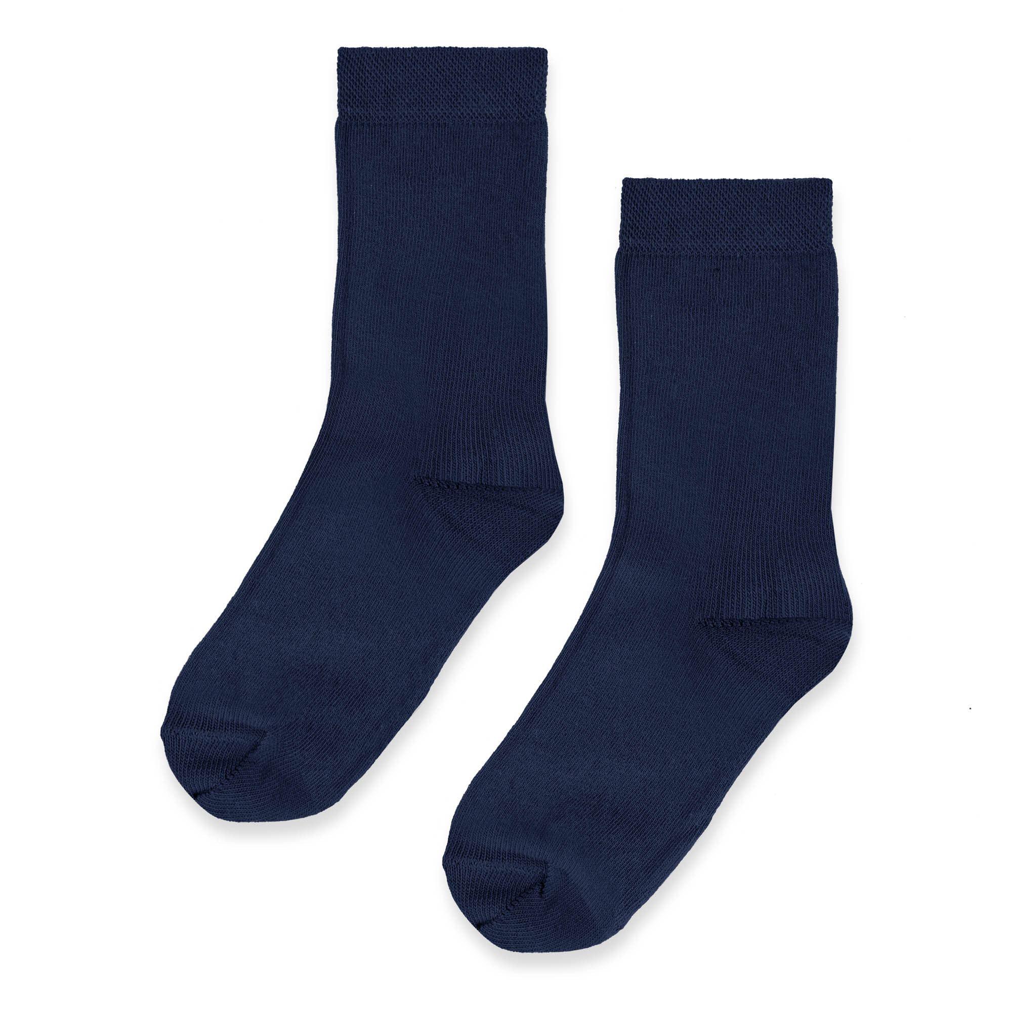 Navy blue socks