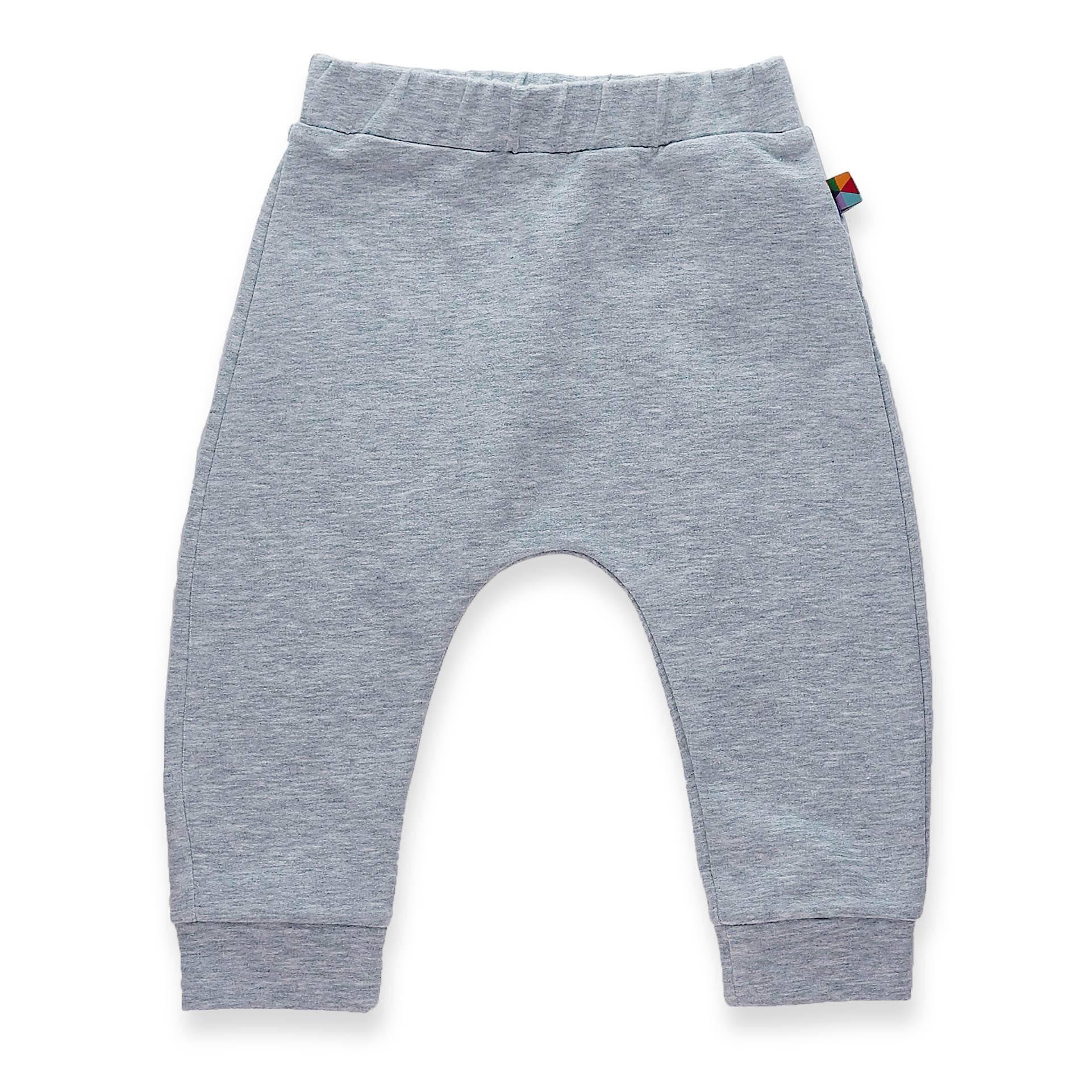 Grey melange sweatpants Baby