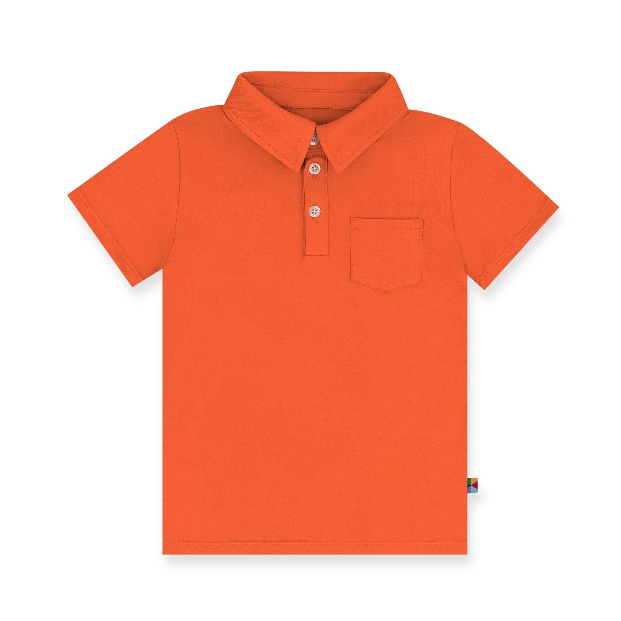 Orange polo shirt Junior