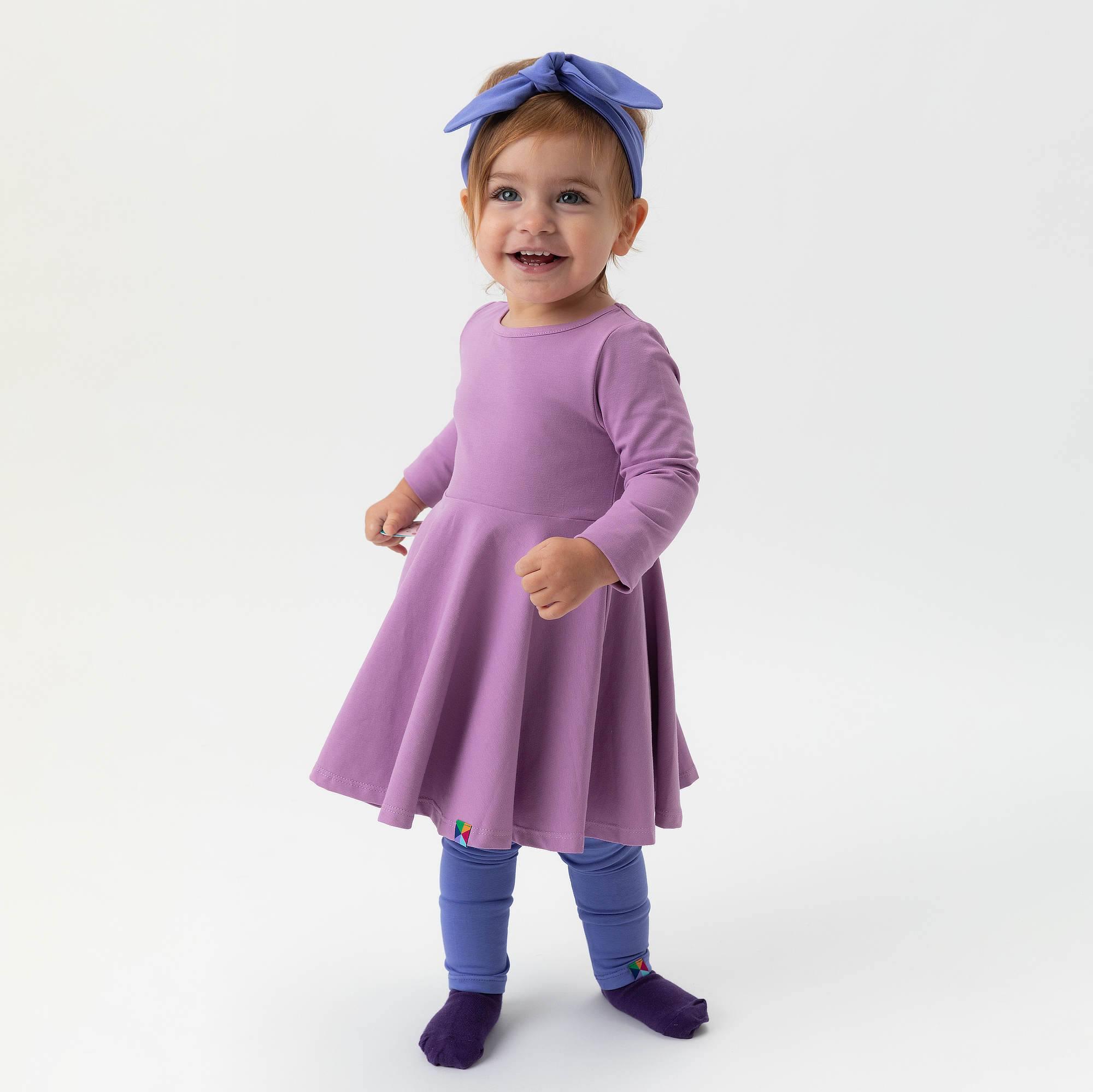 Light purple long sleeve dress Baby