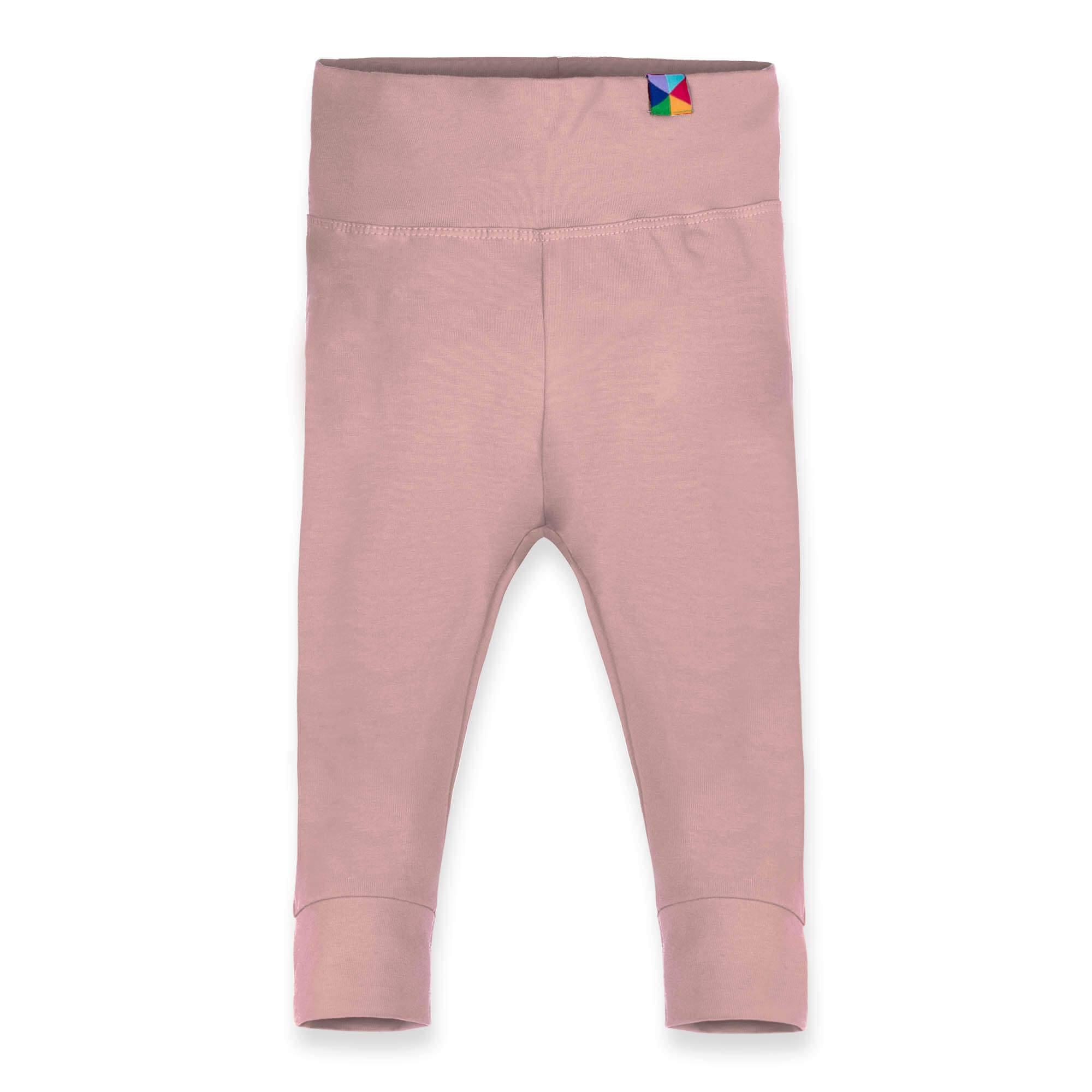 Pastel pink jersey pants