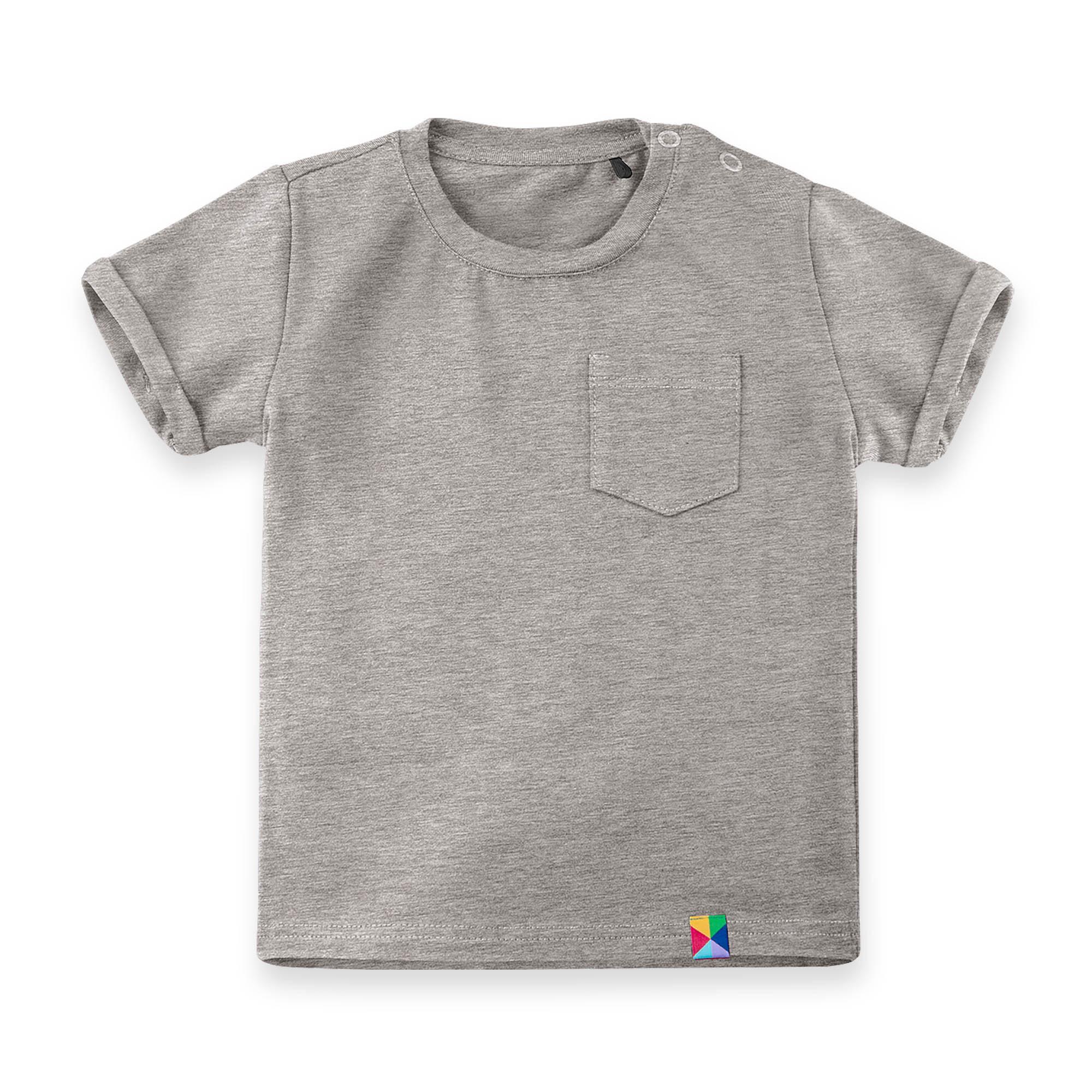 Grey melange T-shirt Baby