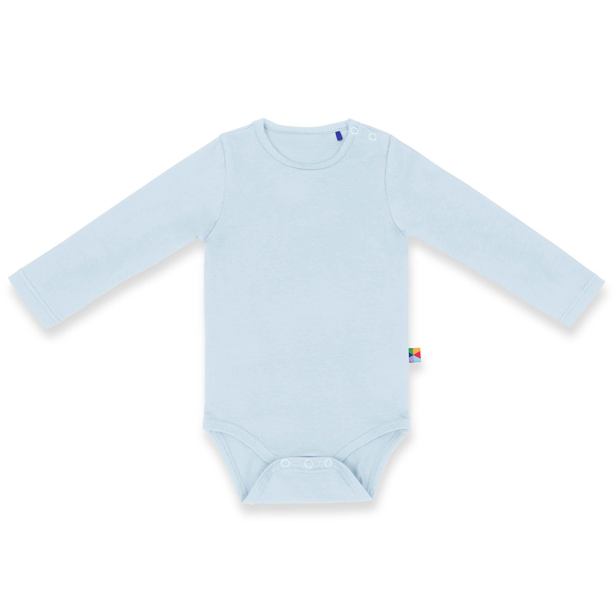 Light blue long sleeve bodysuit