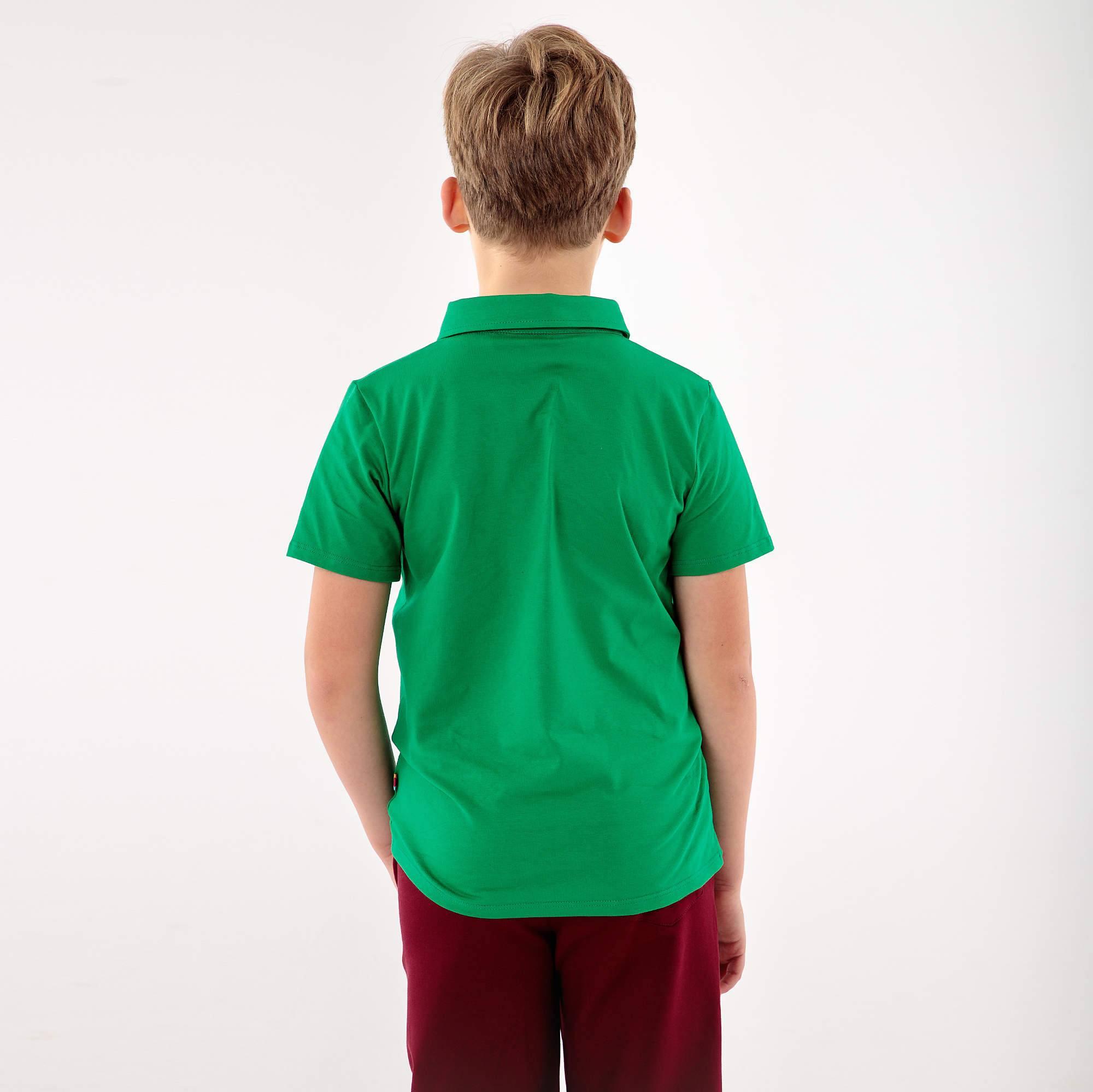 Green polo shirt Junior