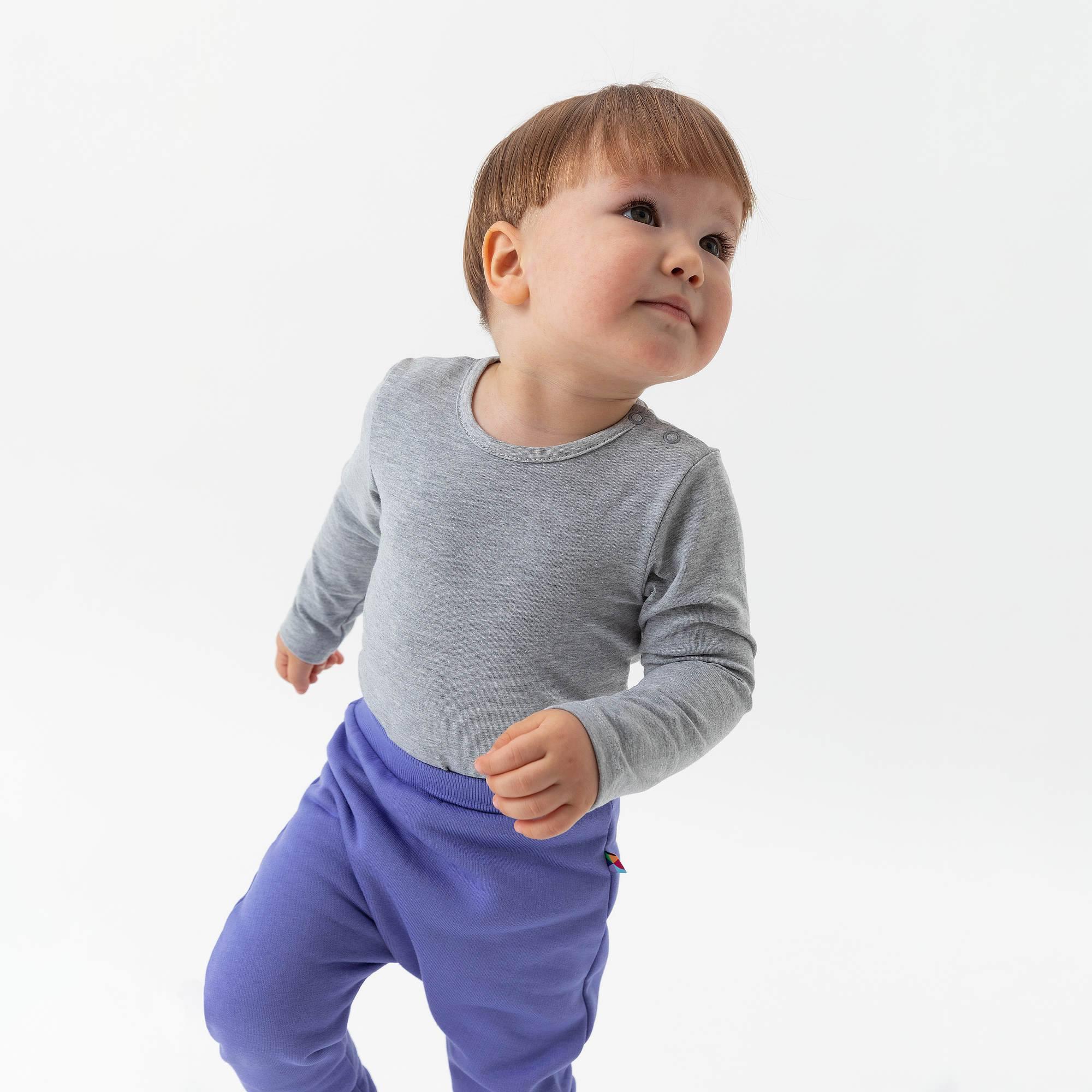 Very peri fleece-lined joggers Baby