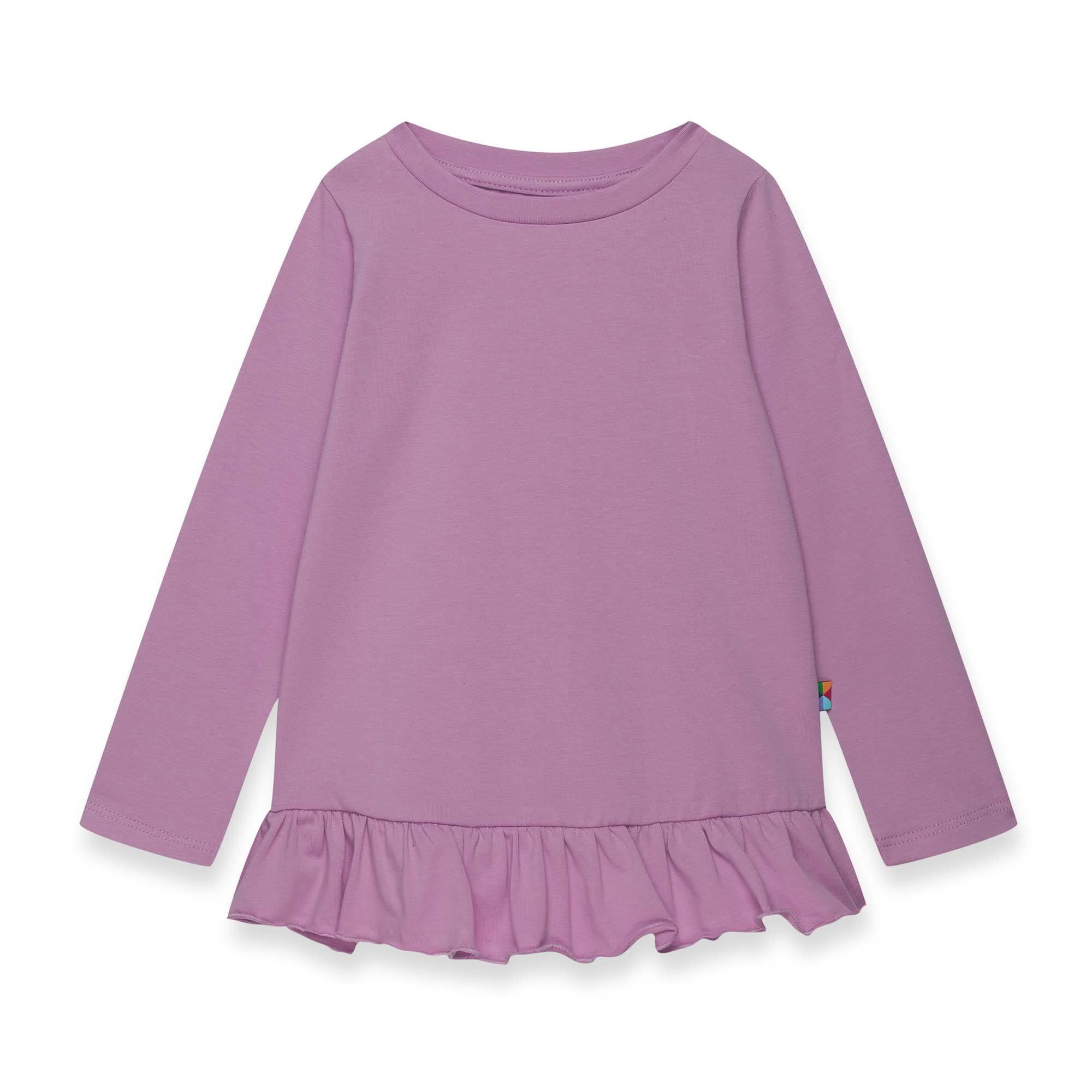 Light purple ruffle blouse Baby