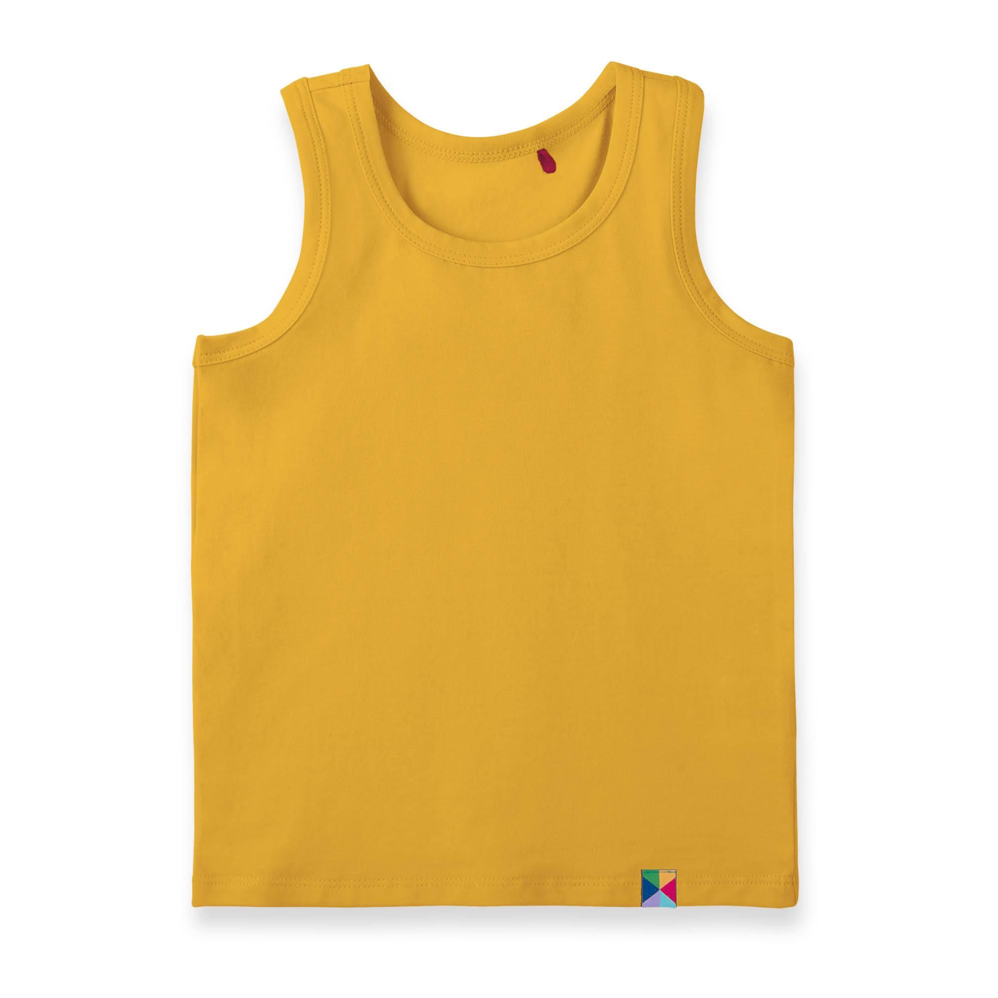 Mustard tank top Junior