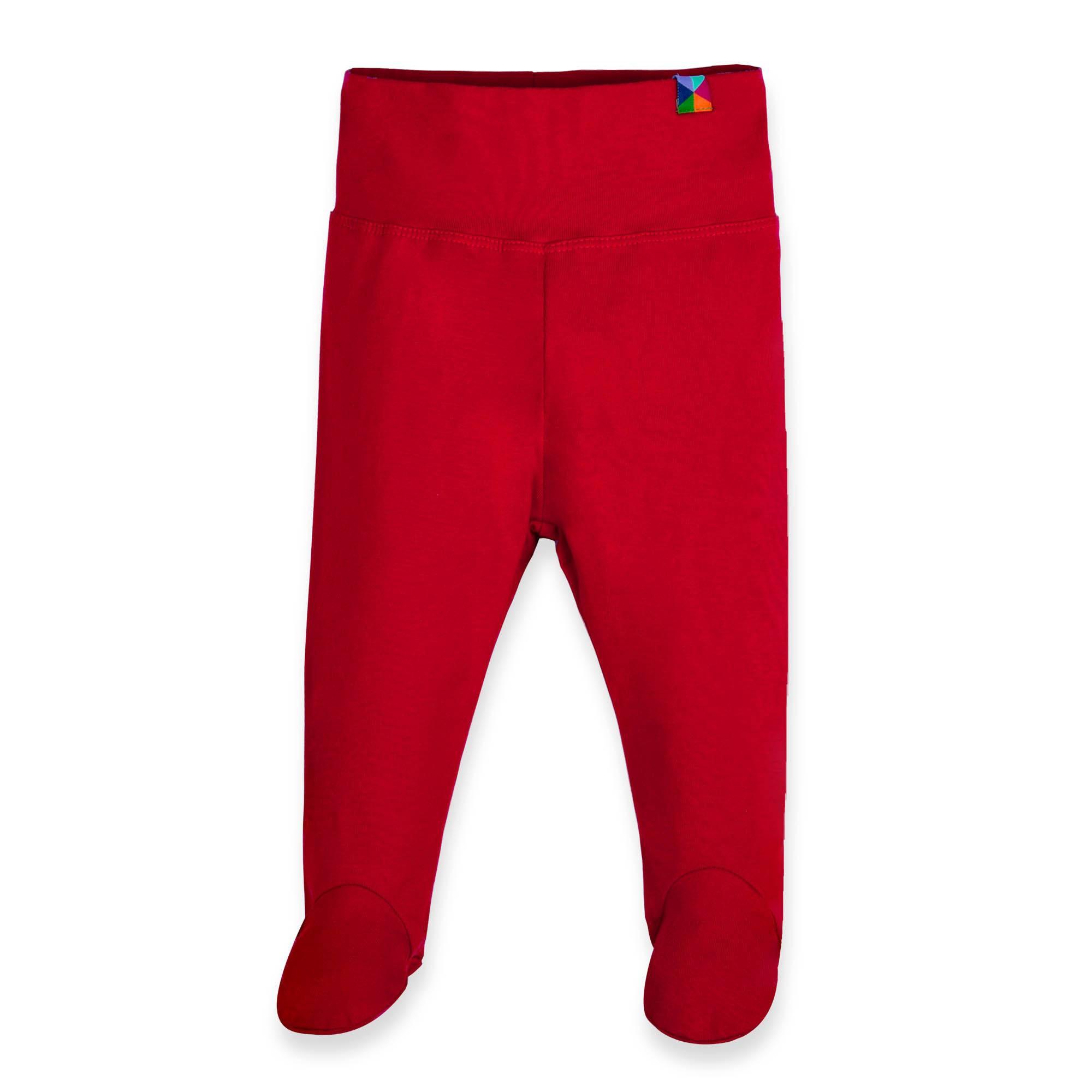 Red jersey pants