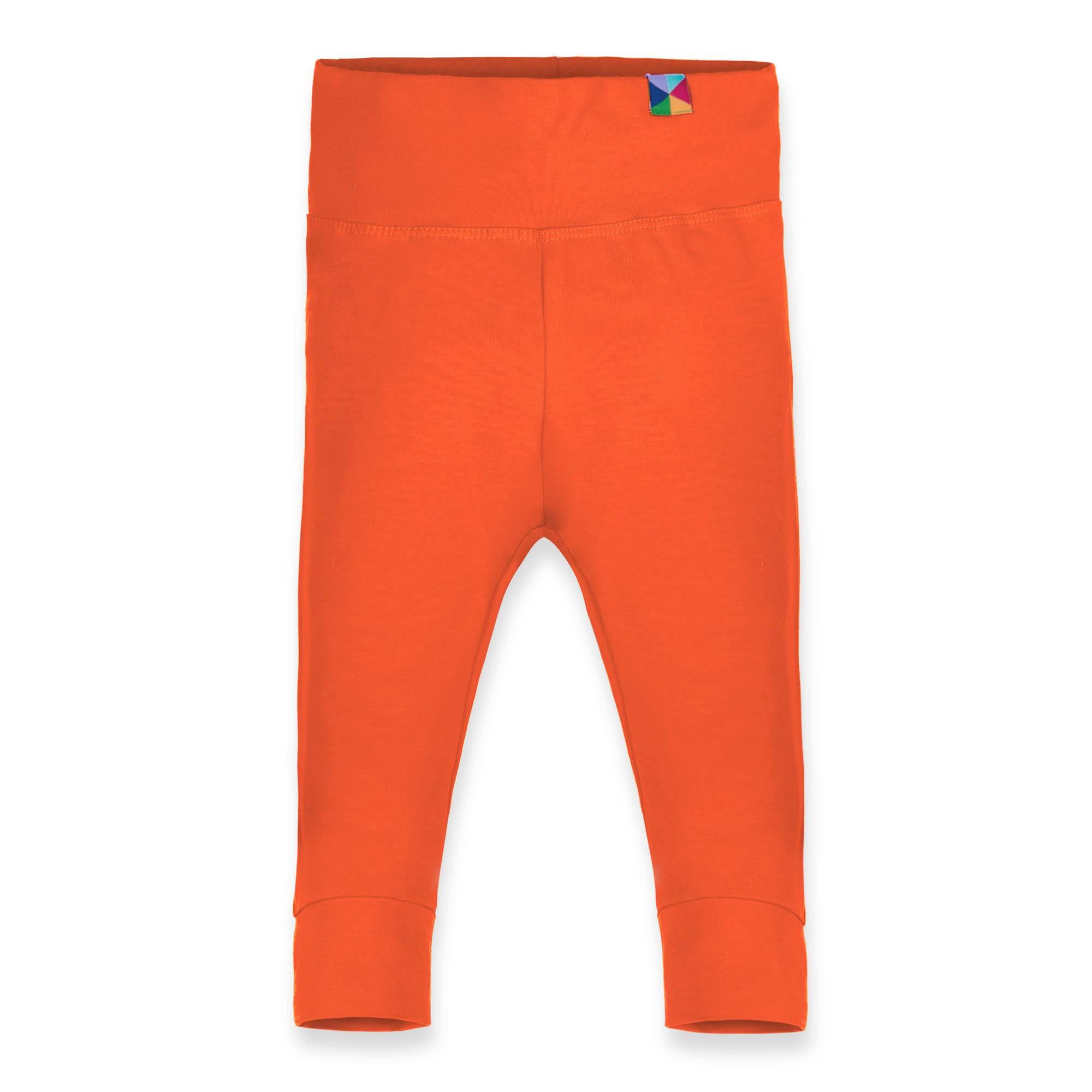 Orange jersey pants