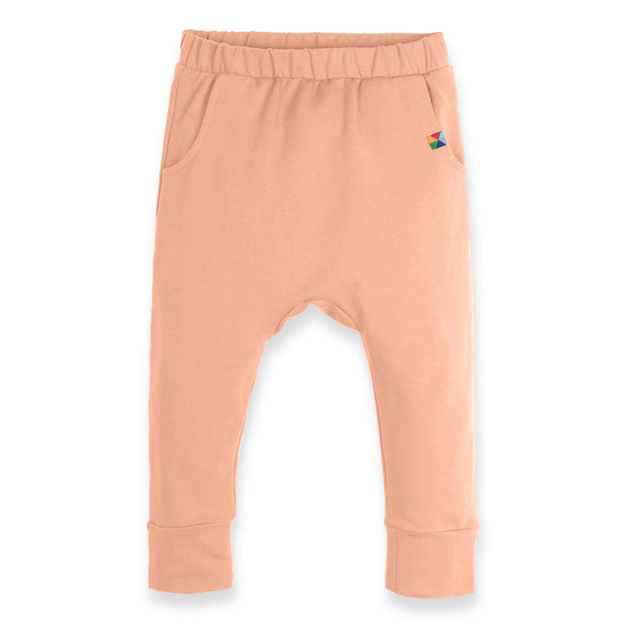 Apricot baggy pants