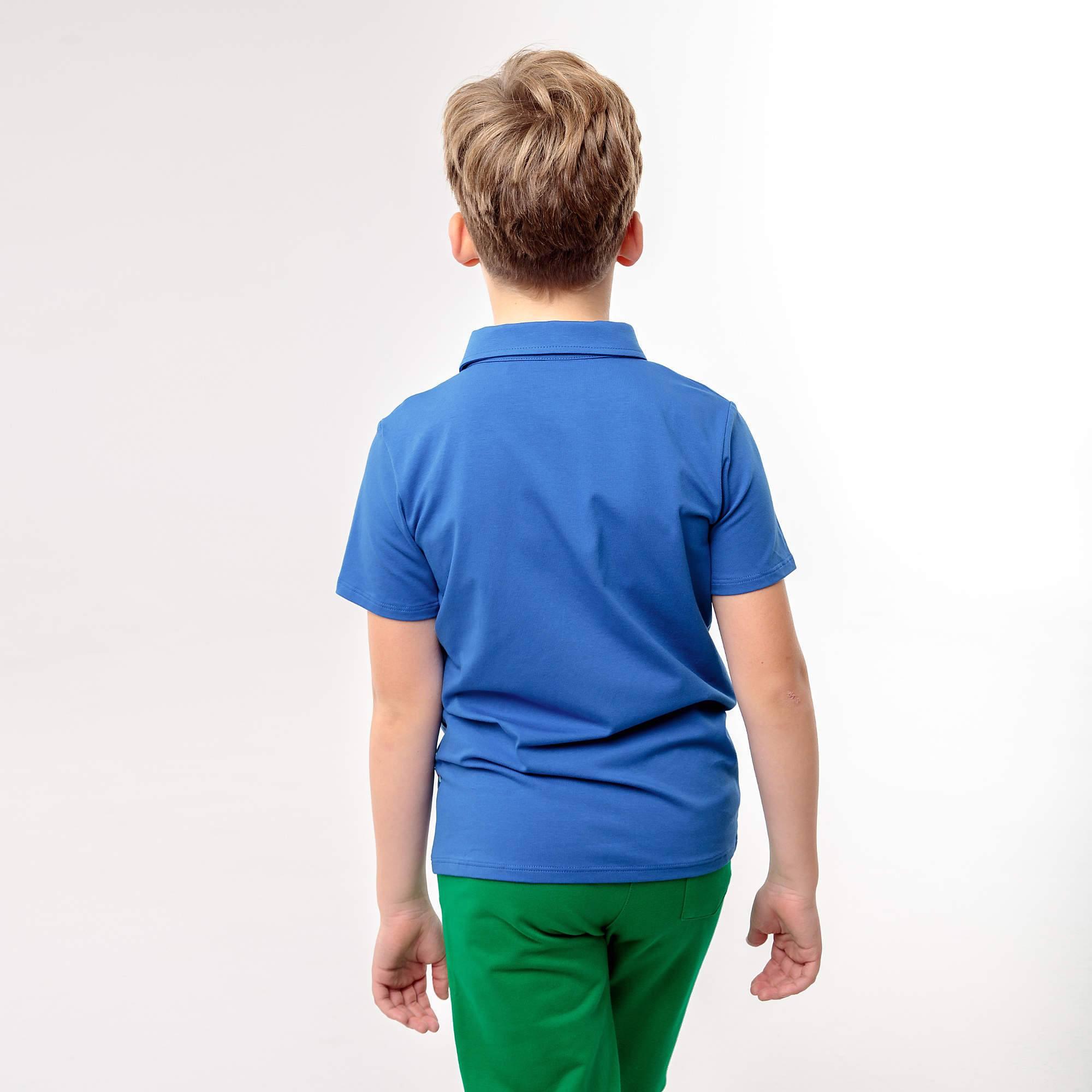 Blue polo shirt Junior