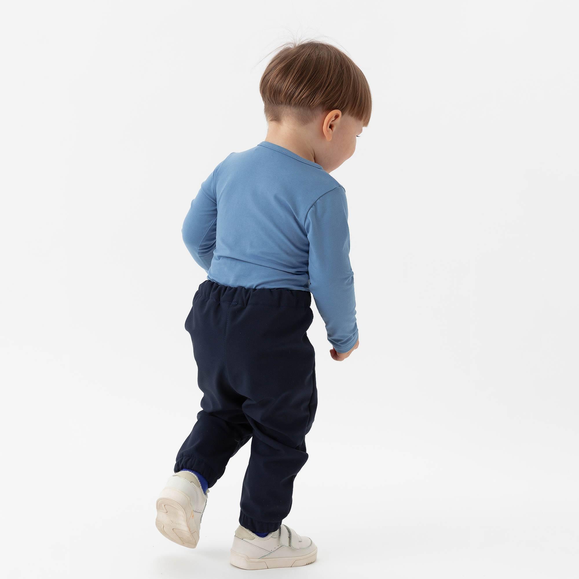 Navy blue softshell pants Baby