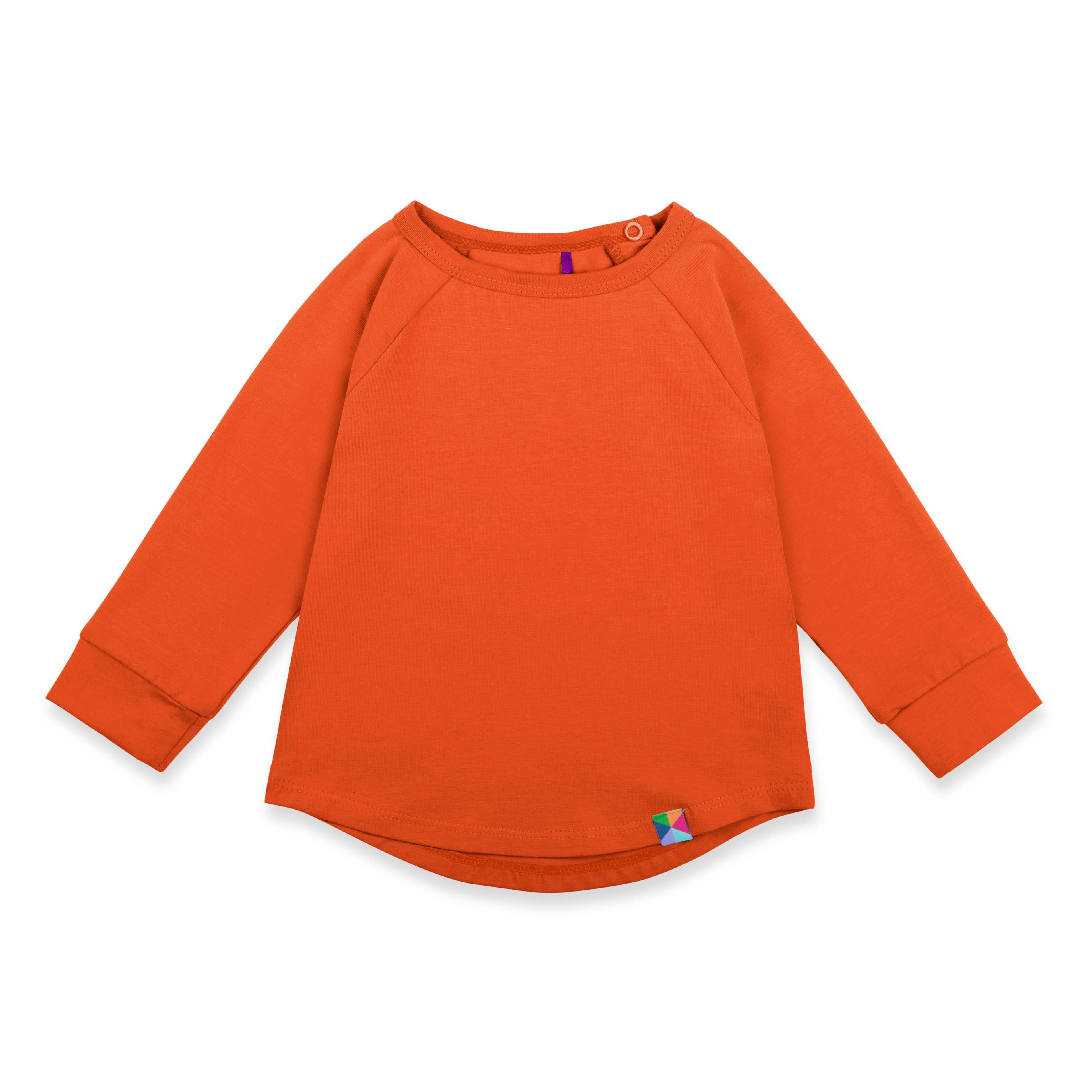 Orange longe sleeve shirt Baby