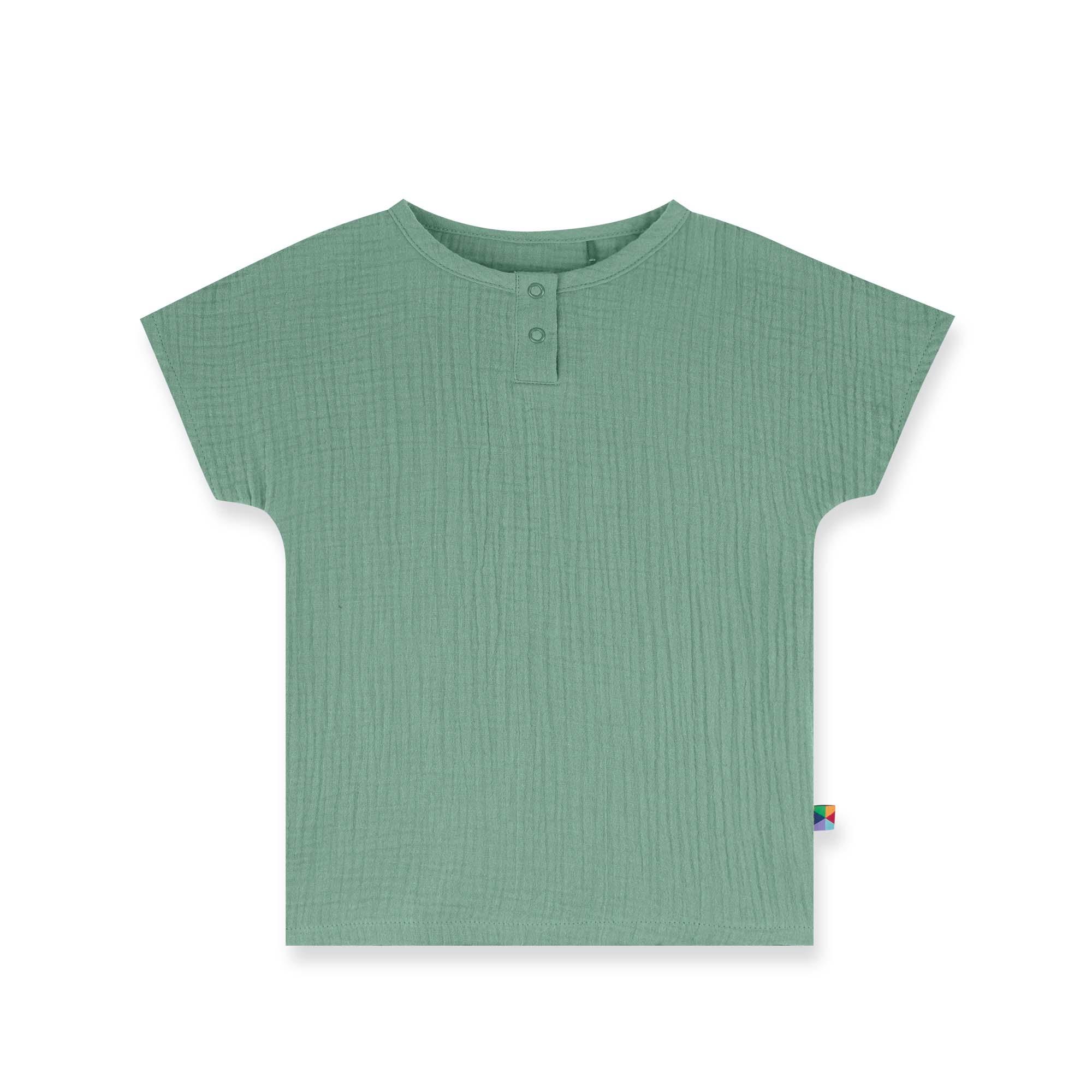 Celadon muslin shirt Baby