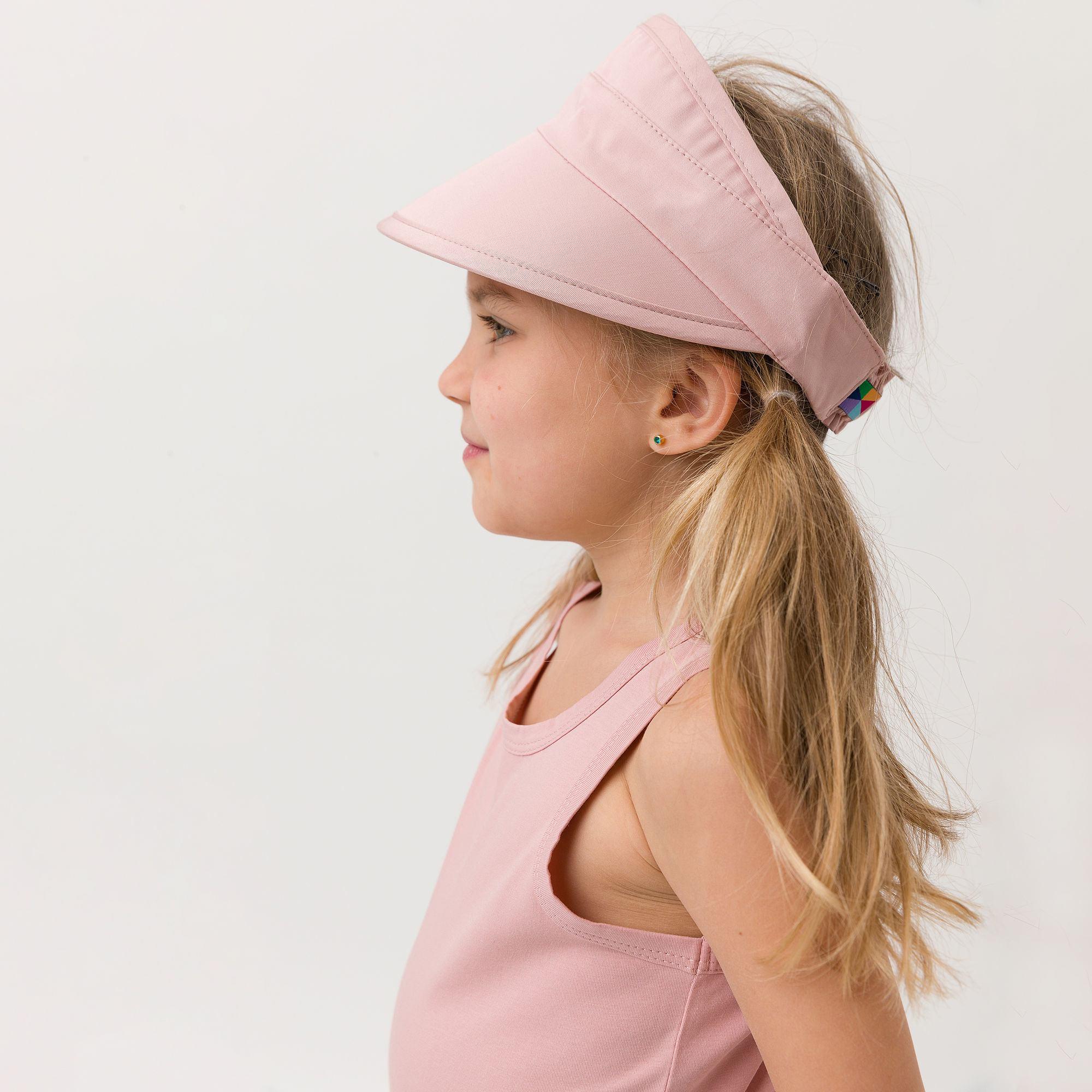 Pastel pink visor cap