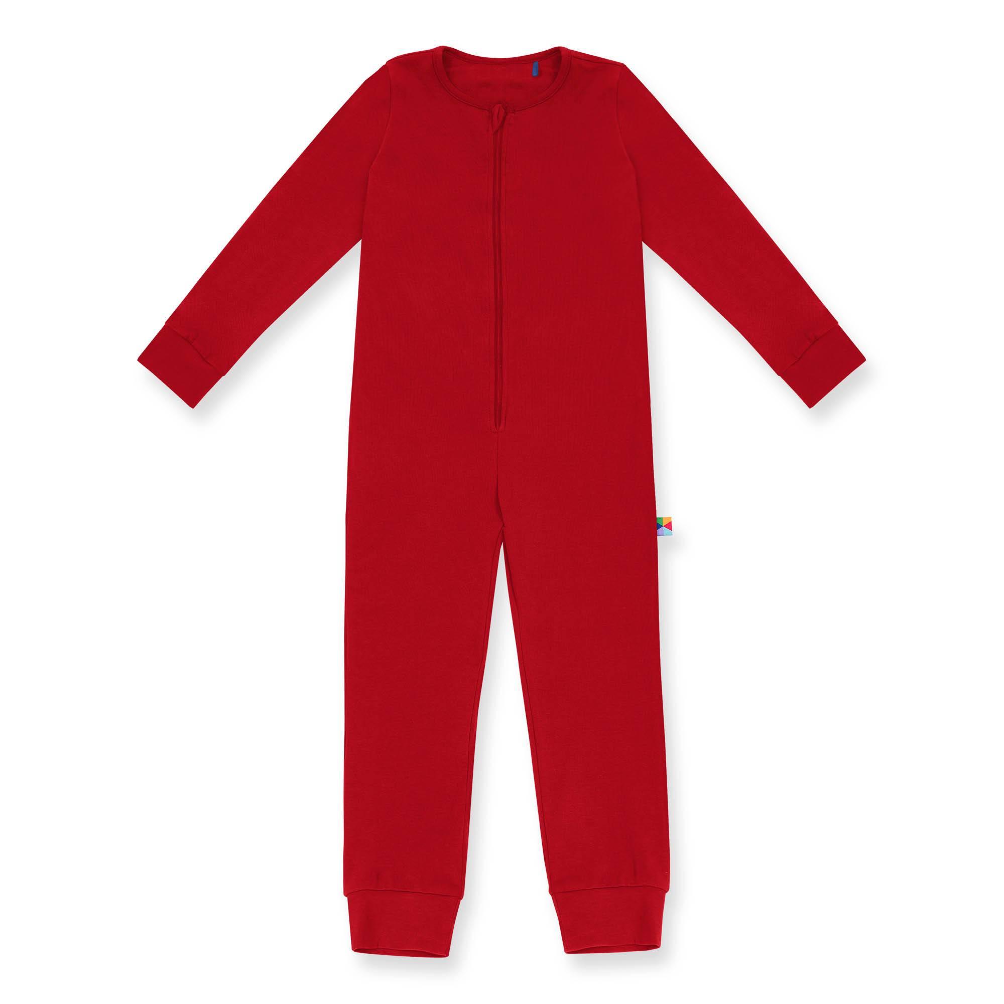 Red romper sleeping suit