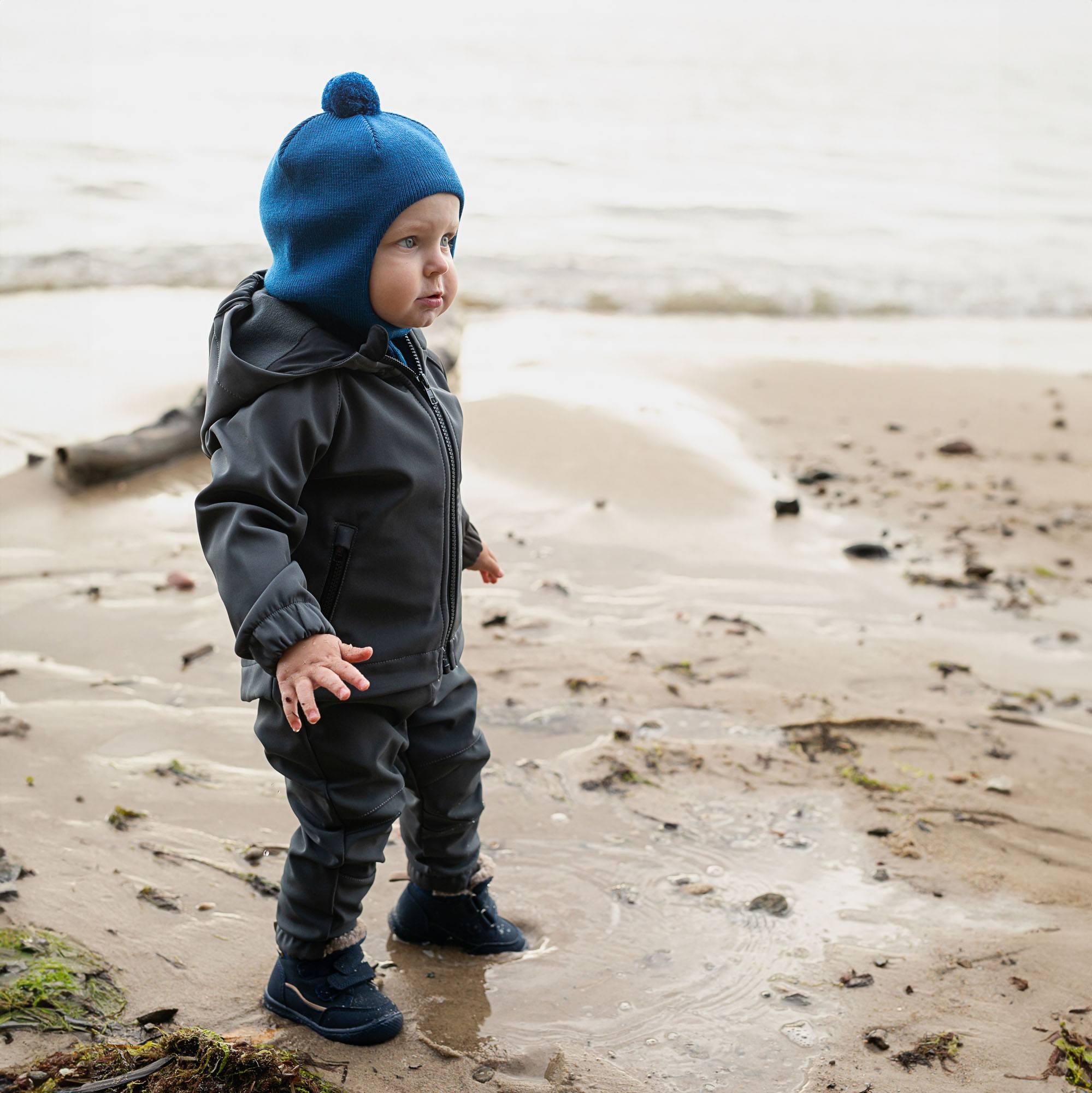 Graphite softshell jacket Baby