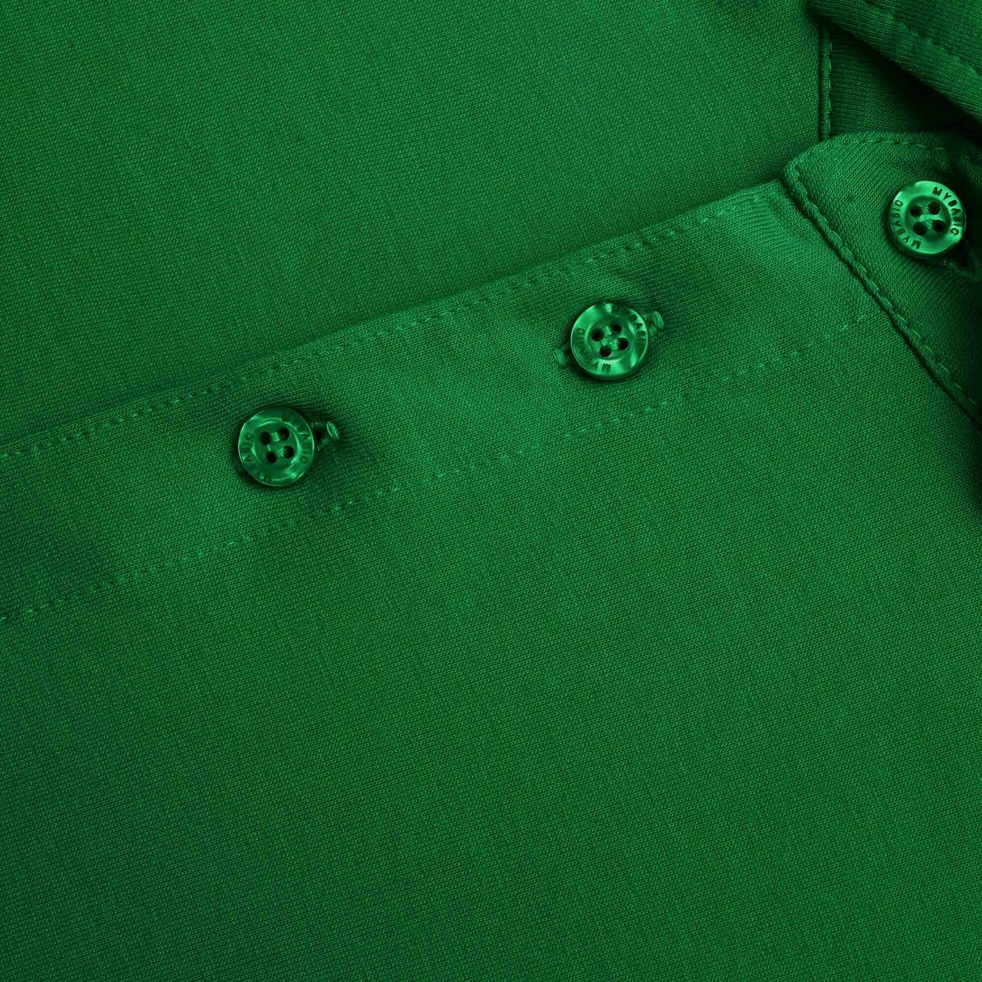 Green polo shirt Men