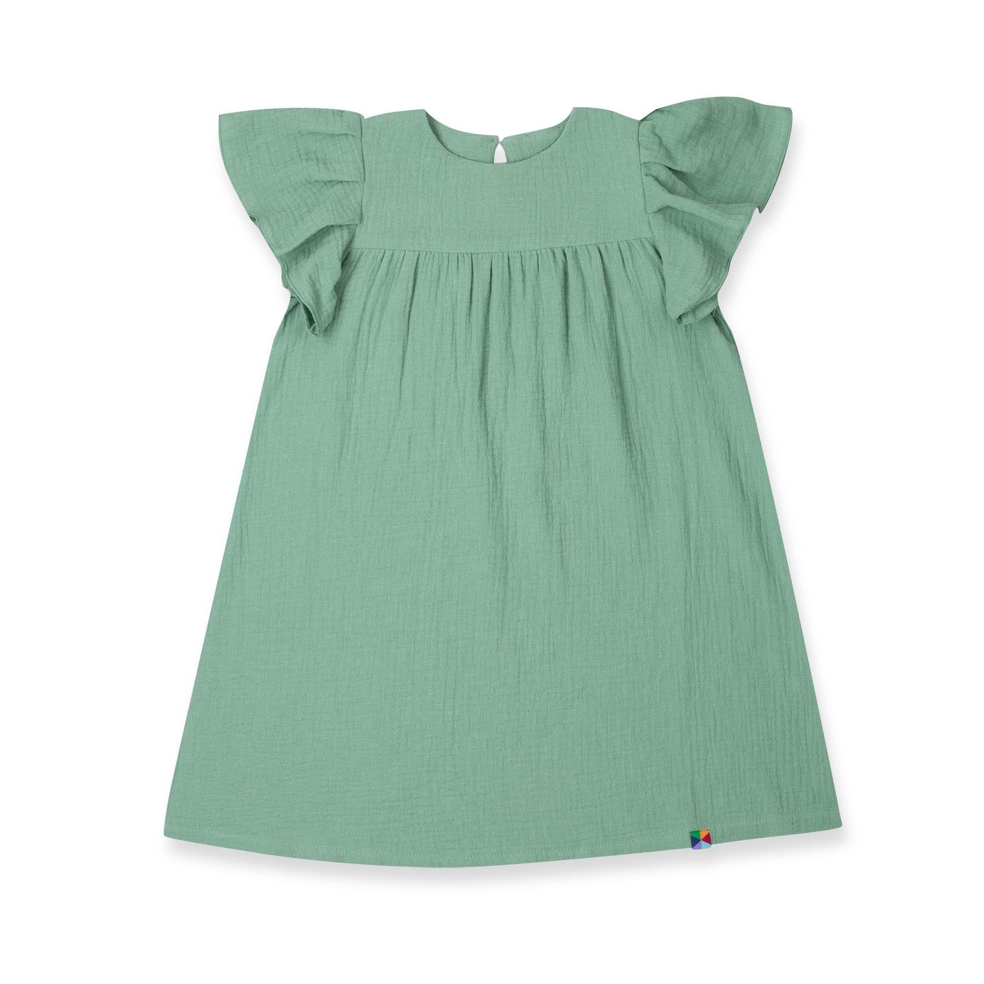 Celadon muslin dress