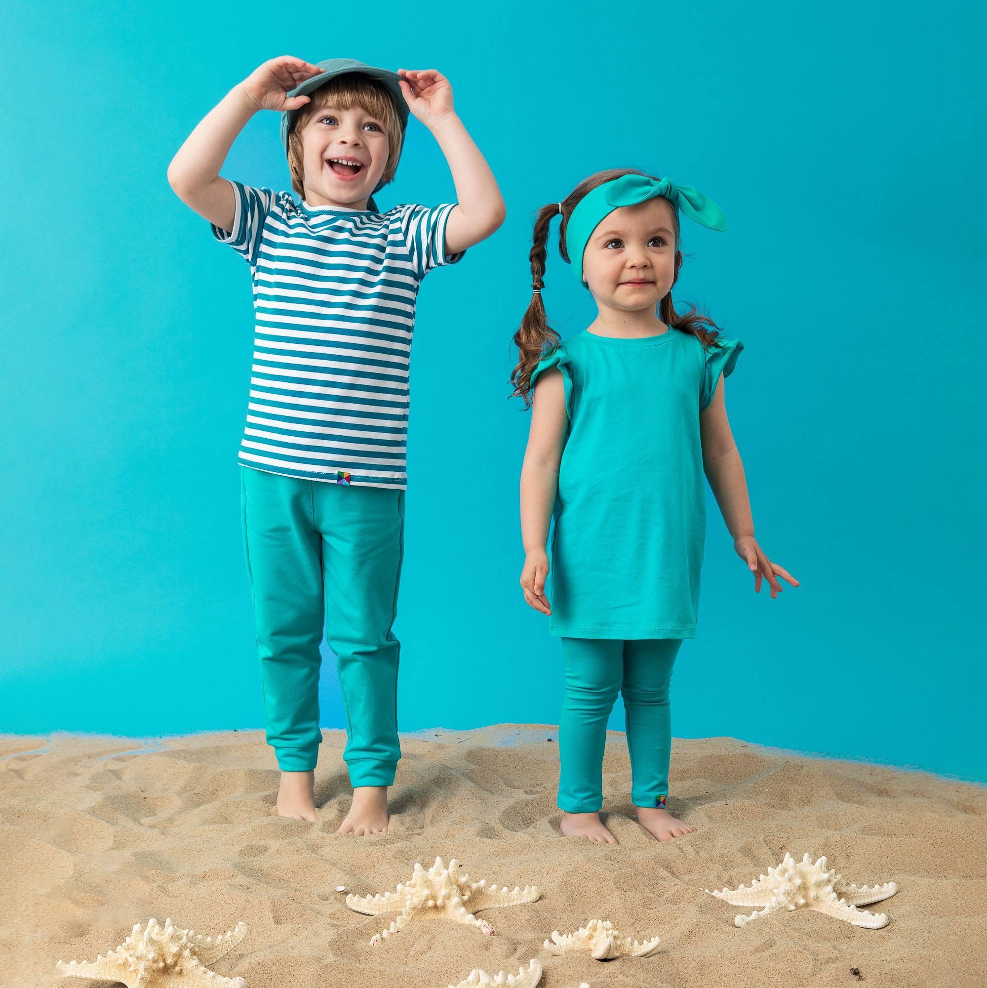 Turquoise leggings Baby