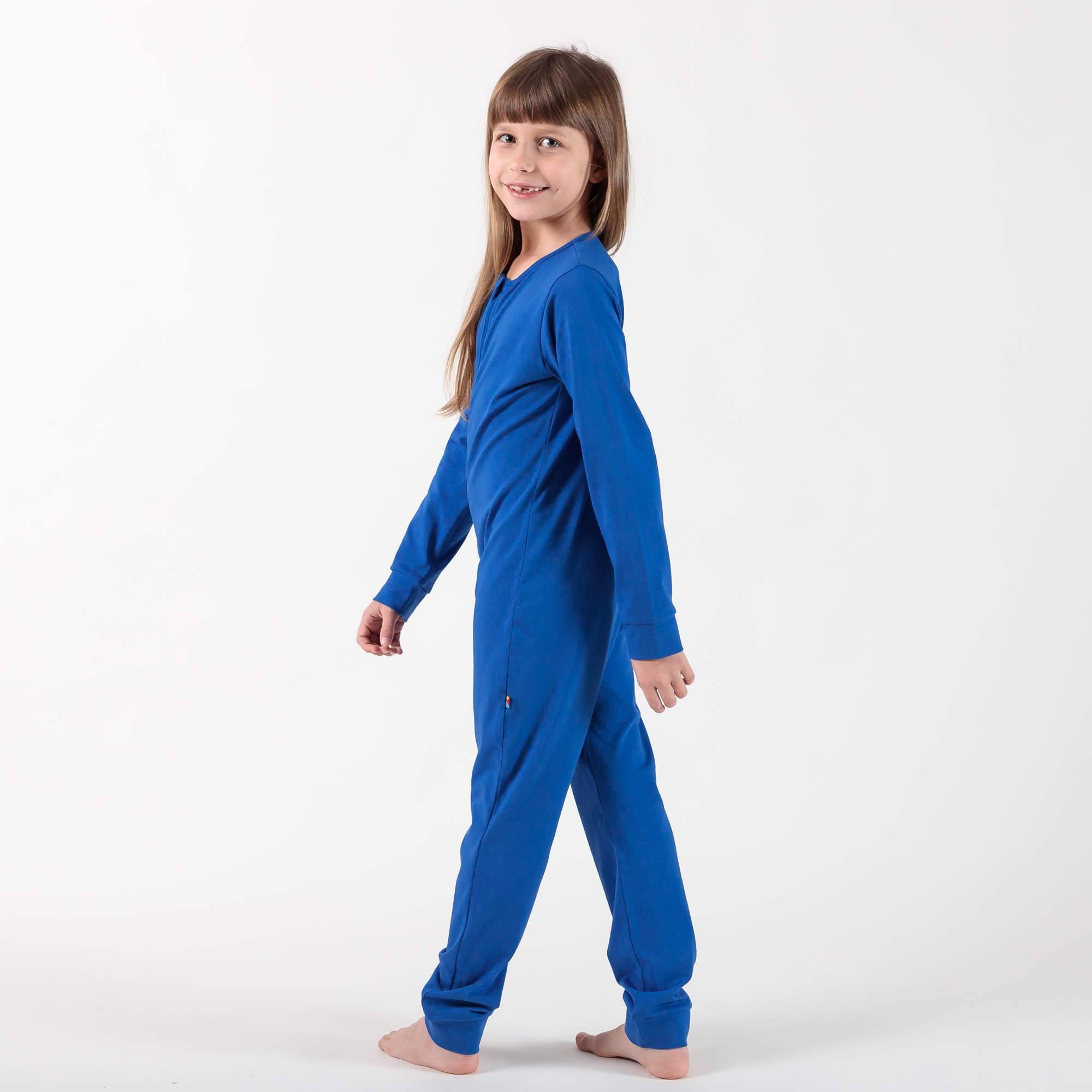 Blue romper sleeping suit