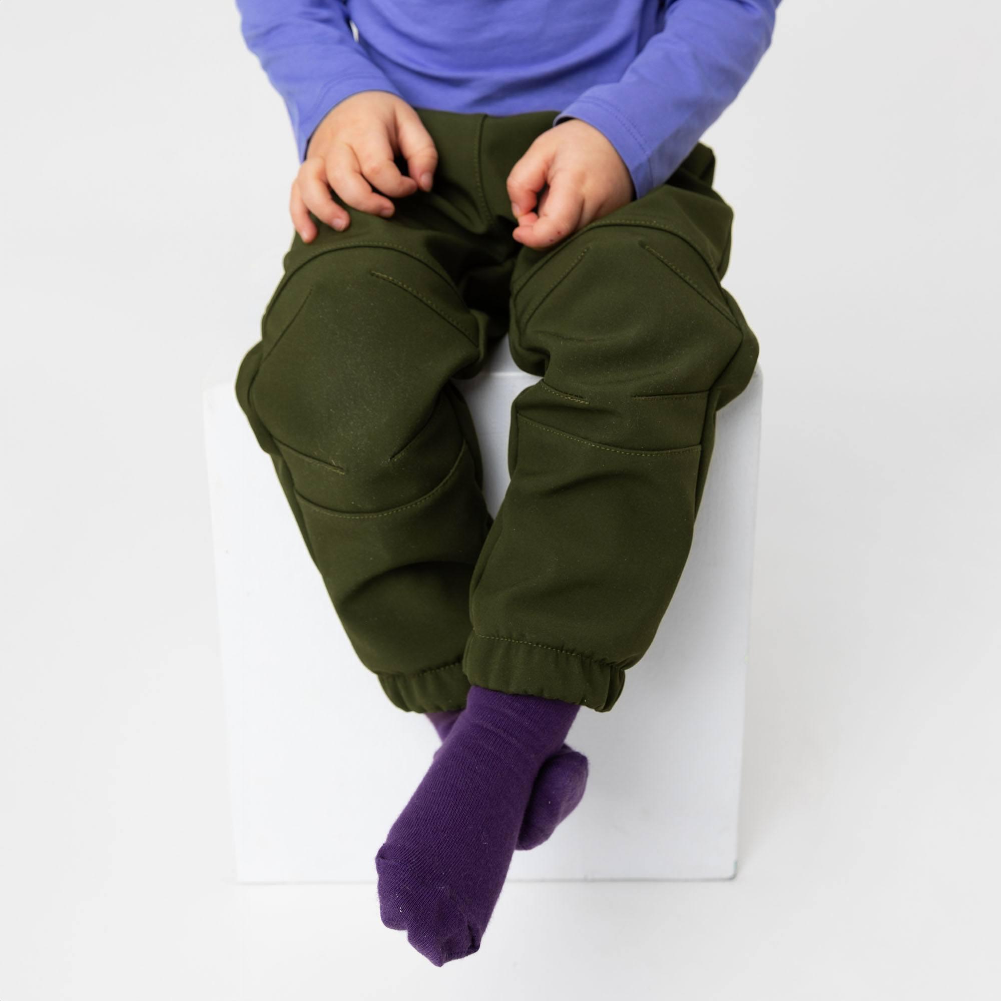 Khaki softshell pants Baby