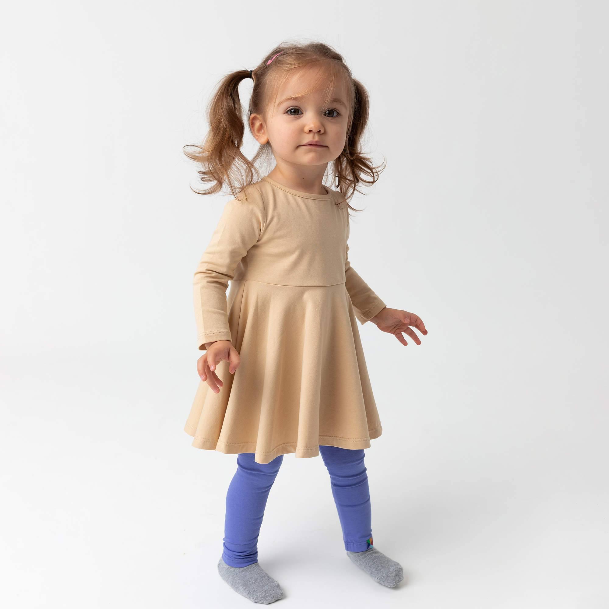 Beige long sleeve dress Baby