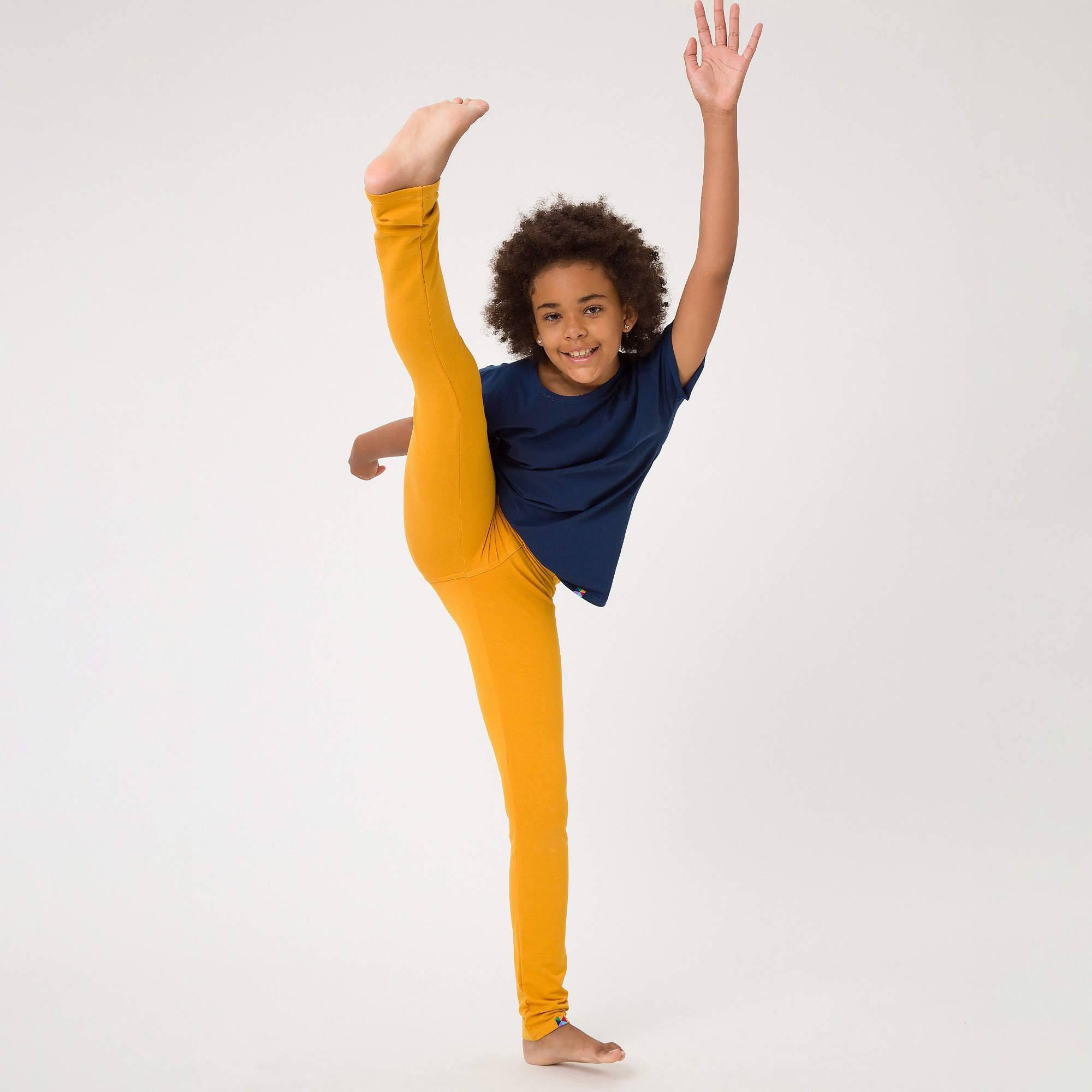 Mustard treggings Junior