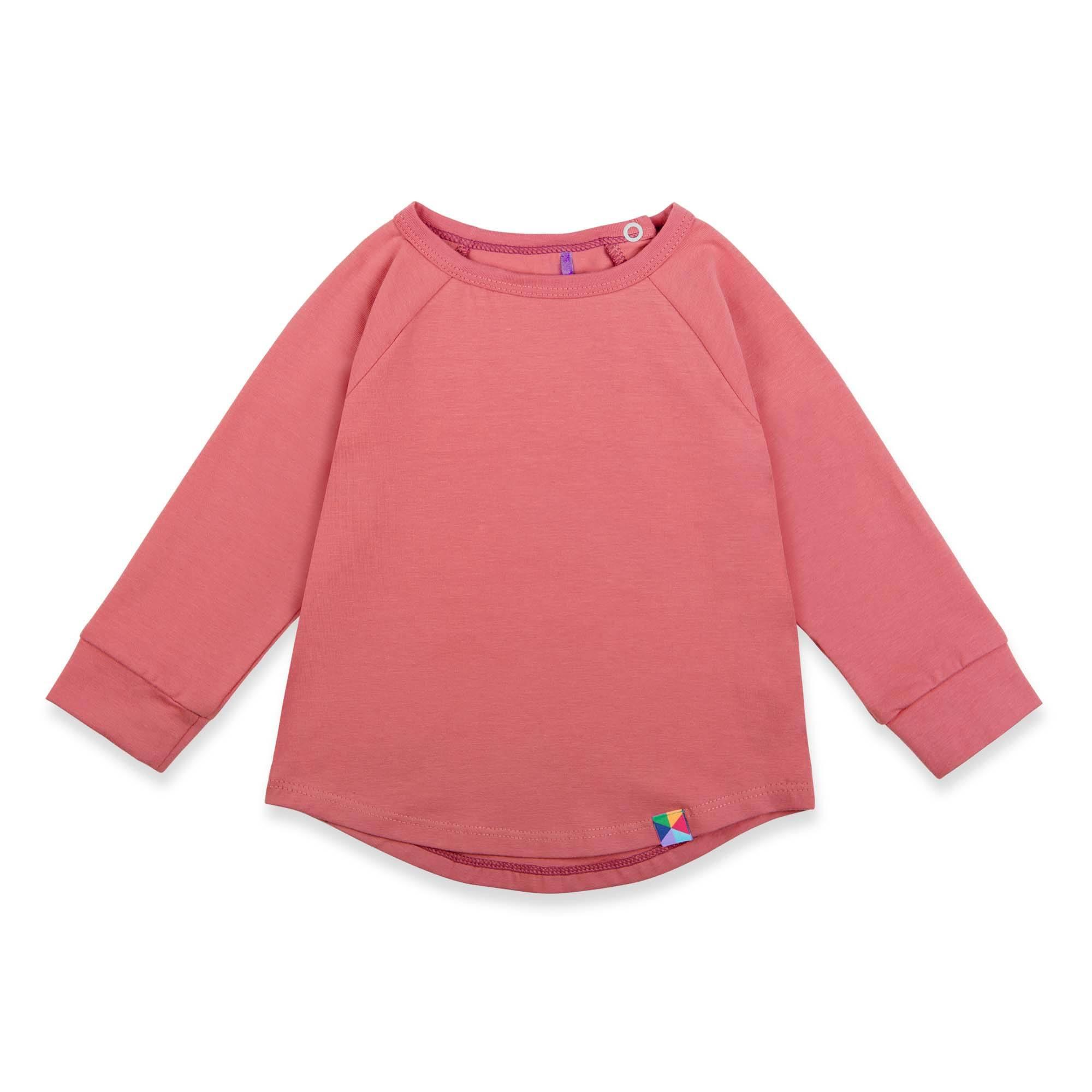 Coral longe sleeve shirt Baby