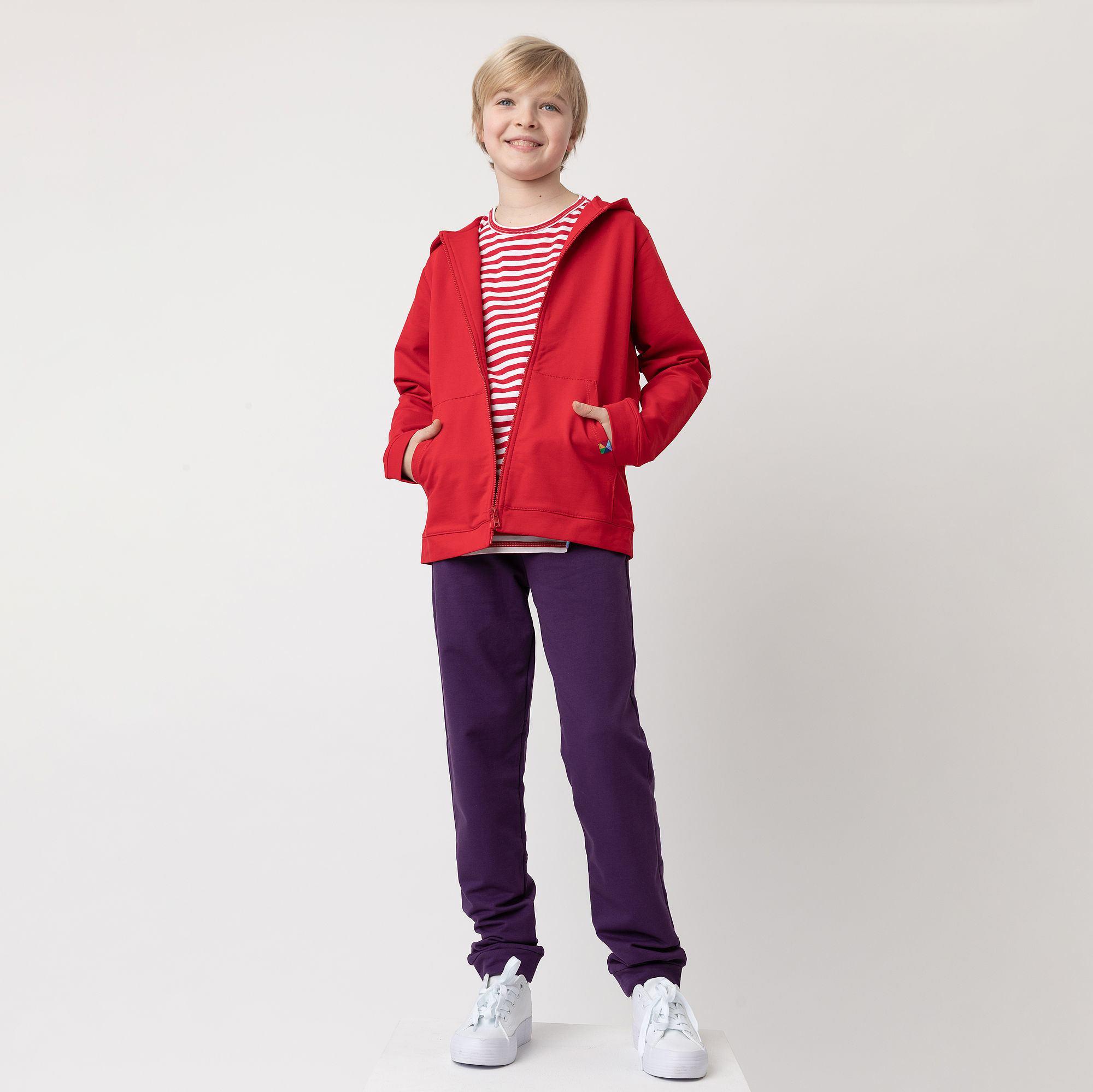 Red stripes T-shirt Junior