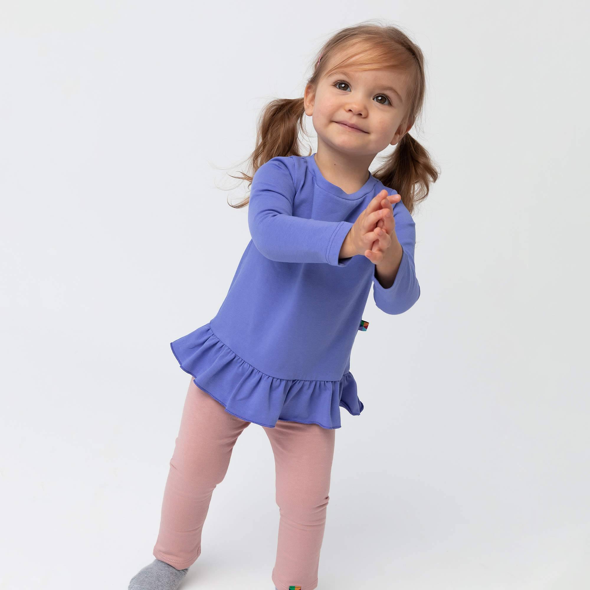 Very peri ruffle blouse Baby