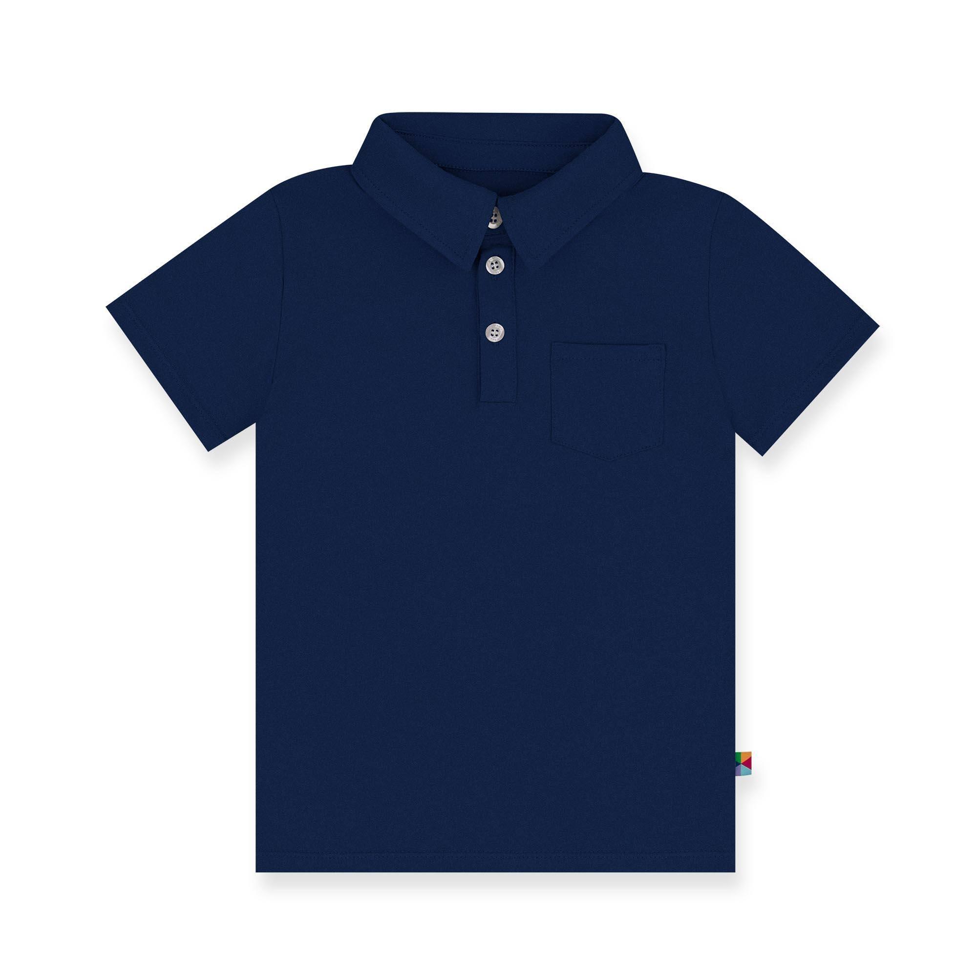 Navy blue polo shirt Junior