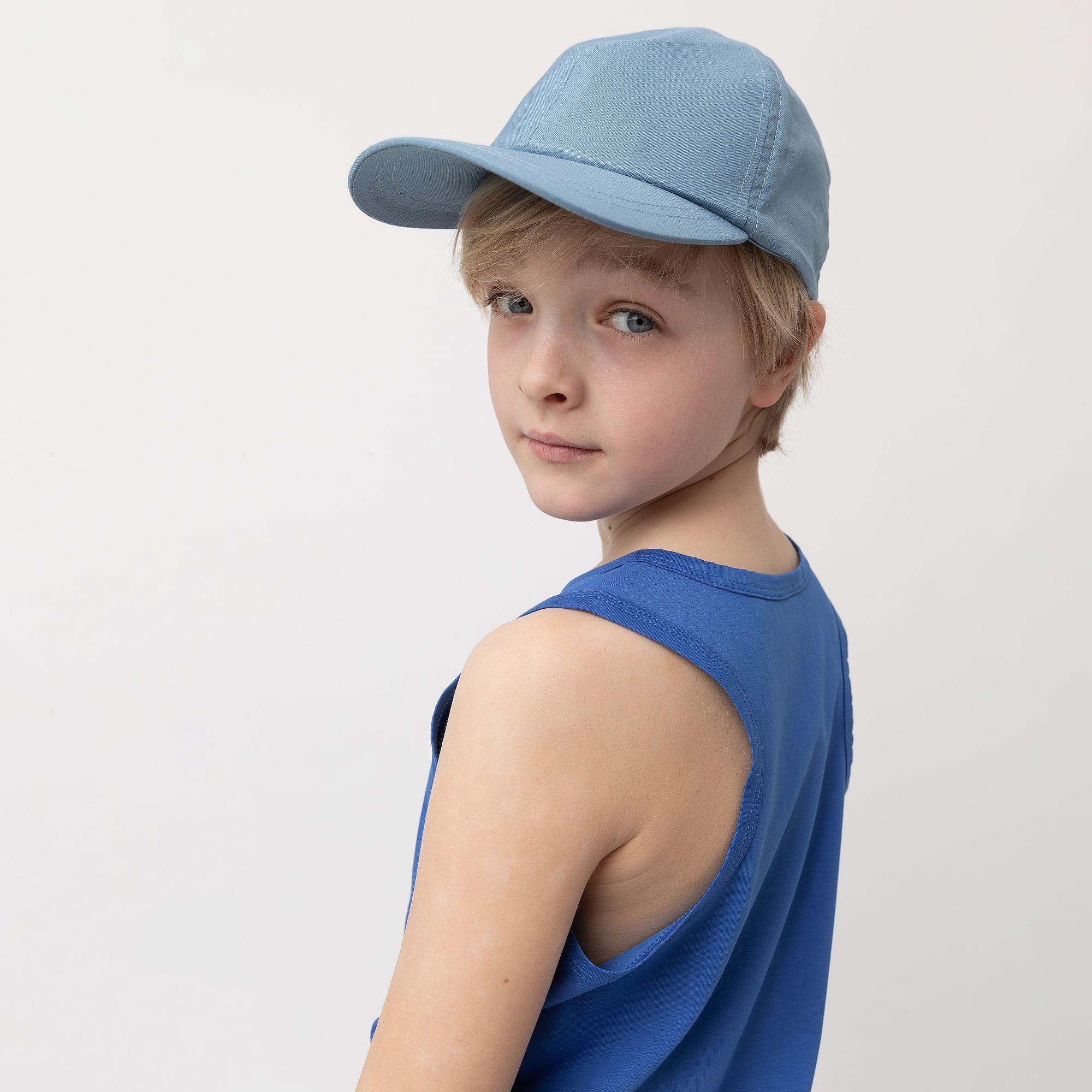 Sky blue baseball cap