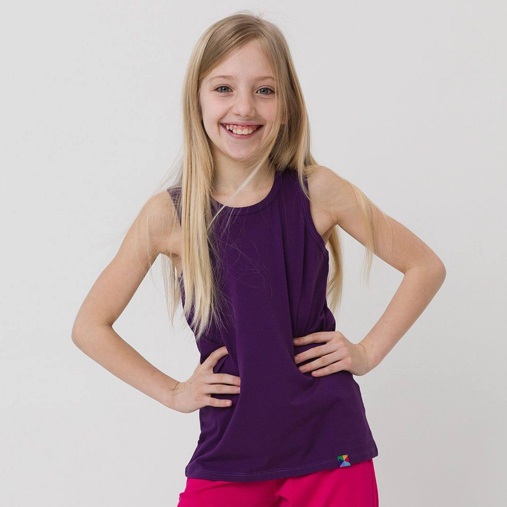 Violet tank top