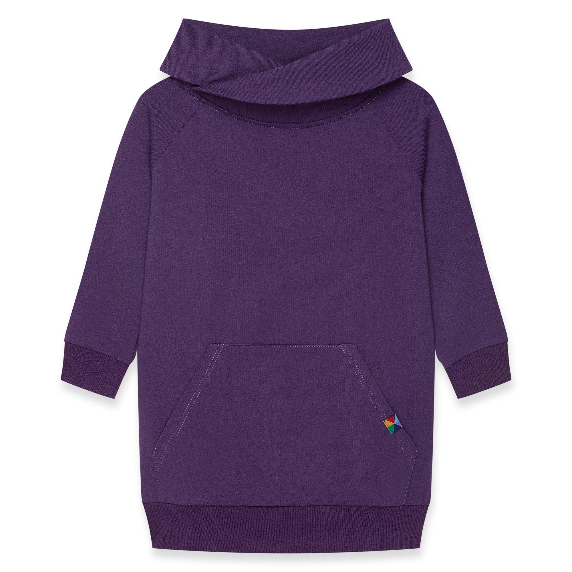 Violet long funnel neck pullover sweatshirt Junior