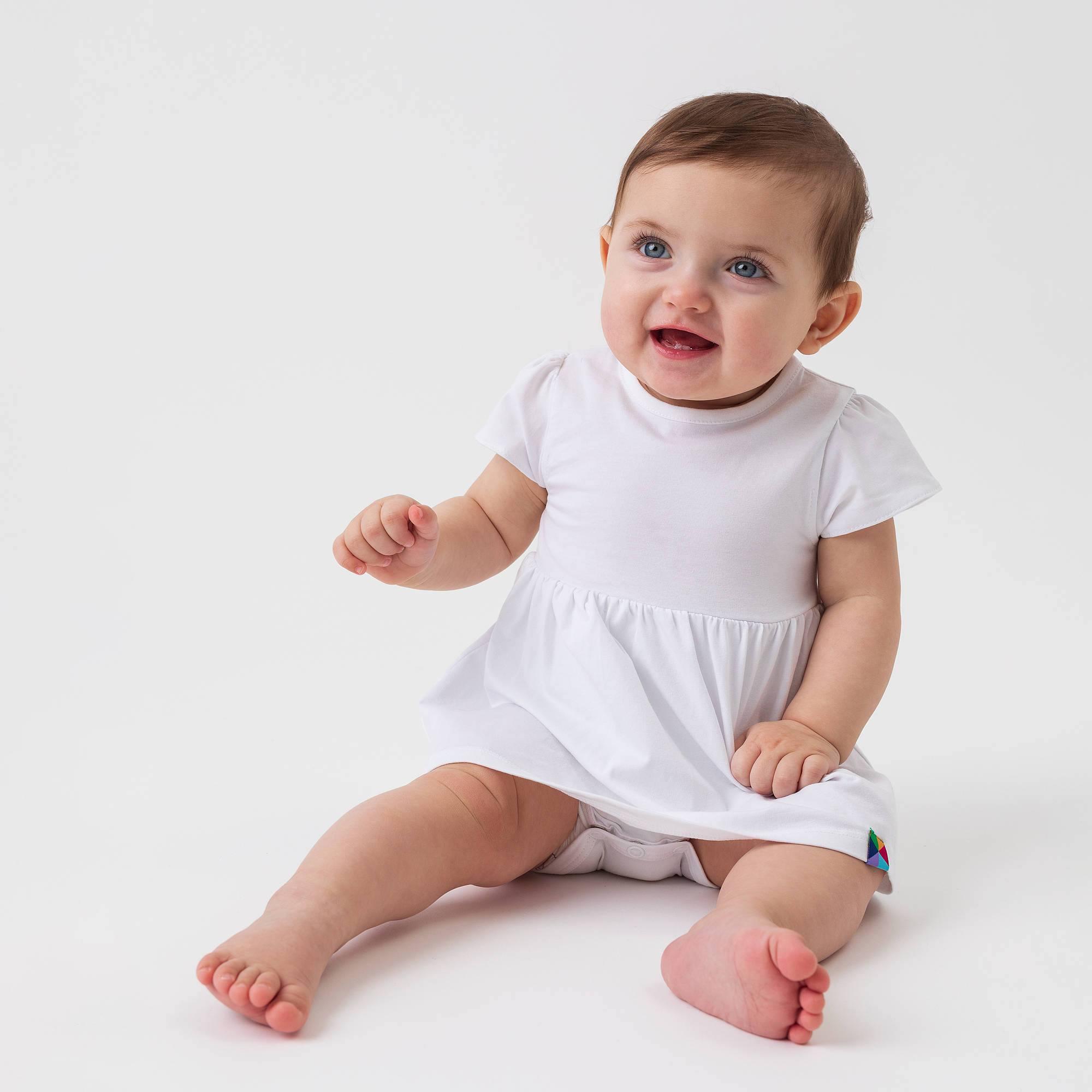 White bodysuit dress