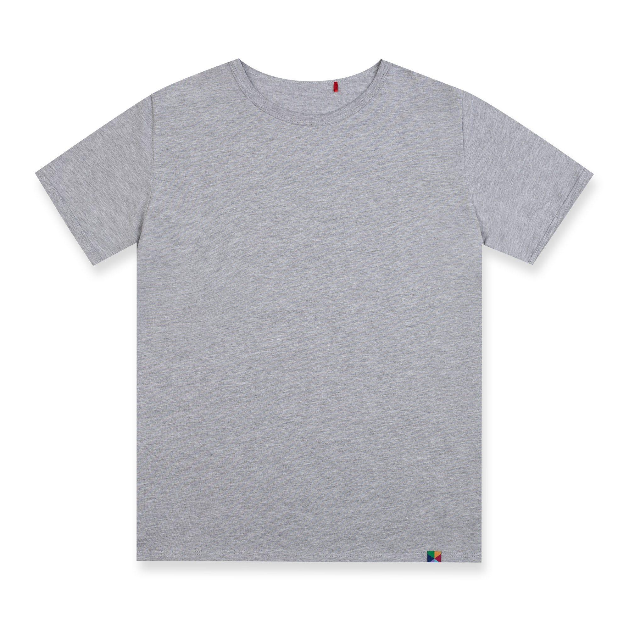 Grey melange T-shirt Junior